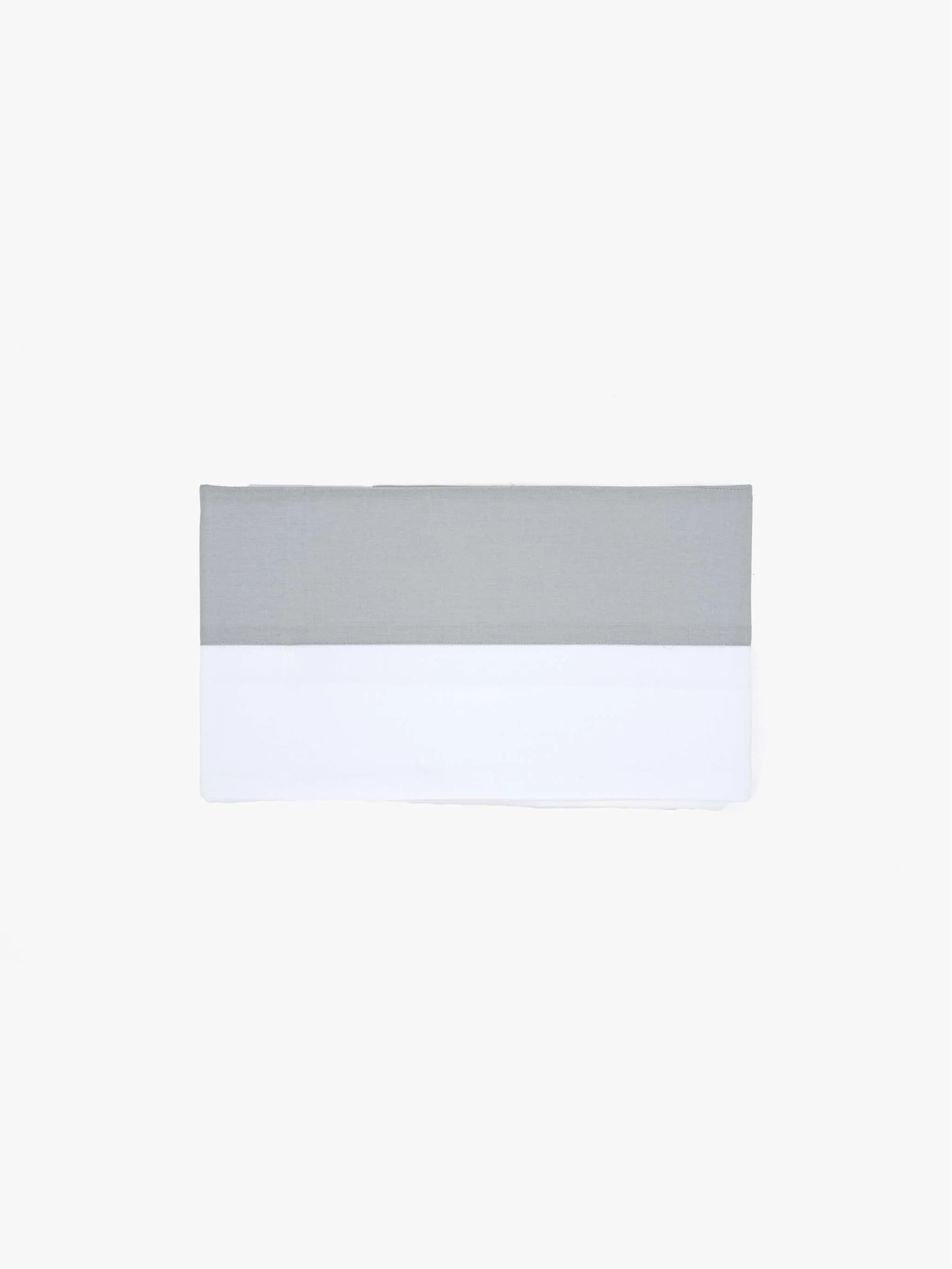 Funda Susanna Percale King, color blanco/gris - Image 2