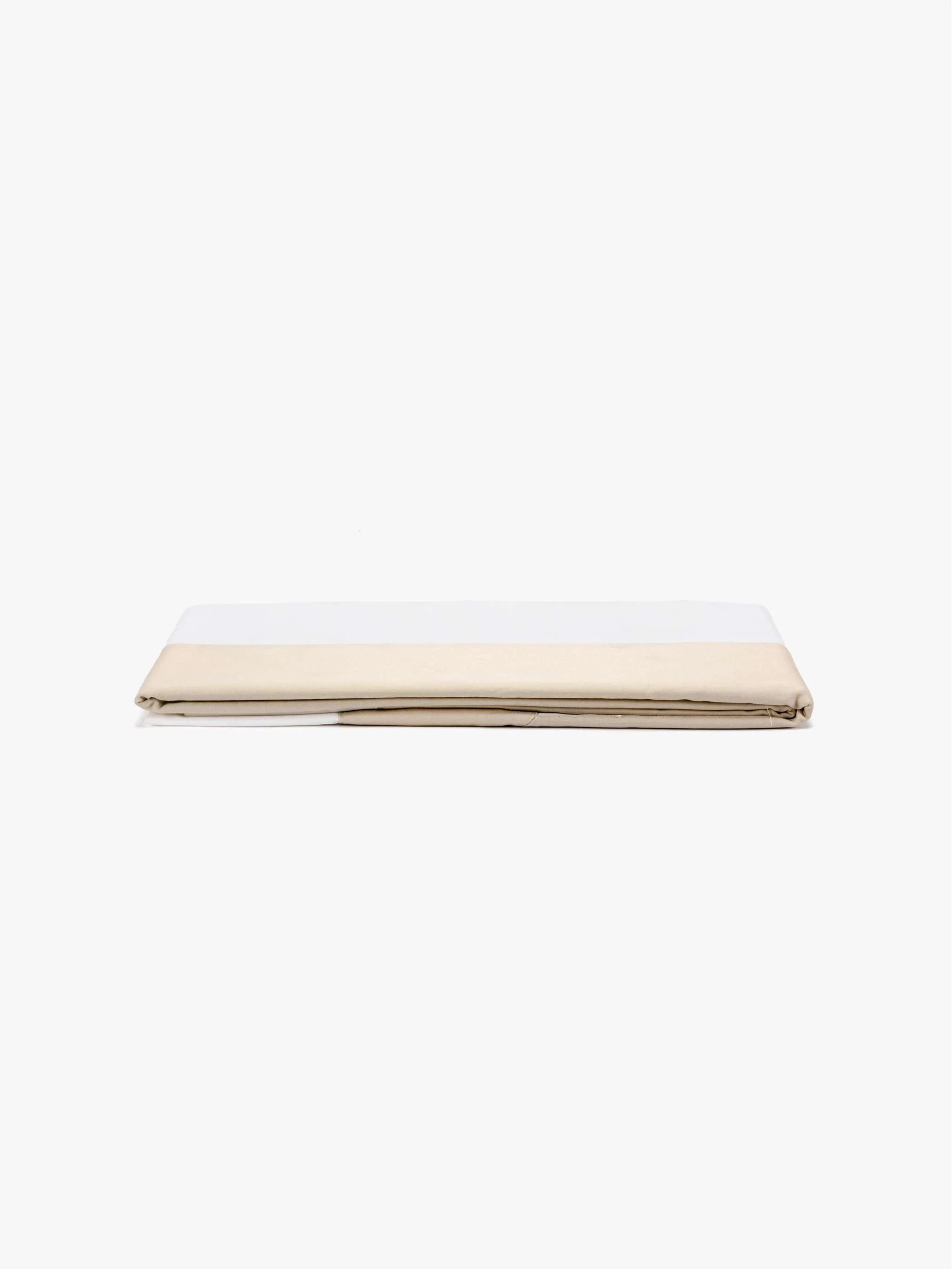 Funda Susanna Percale King, color blanco/beige