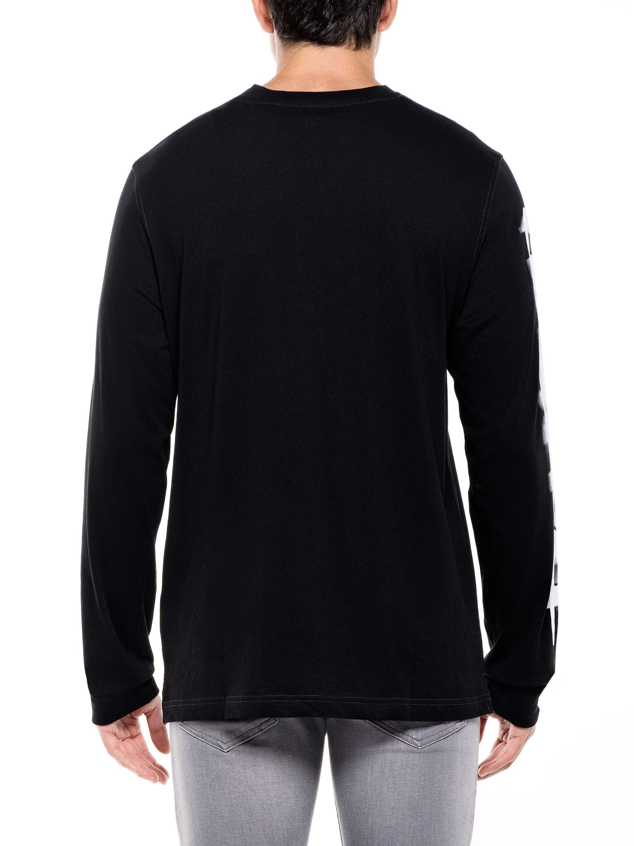 Sudadera Just Ls Slits N2, color negro, para Caballeros - Image 4