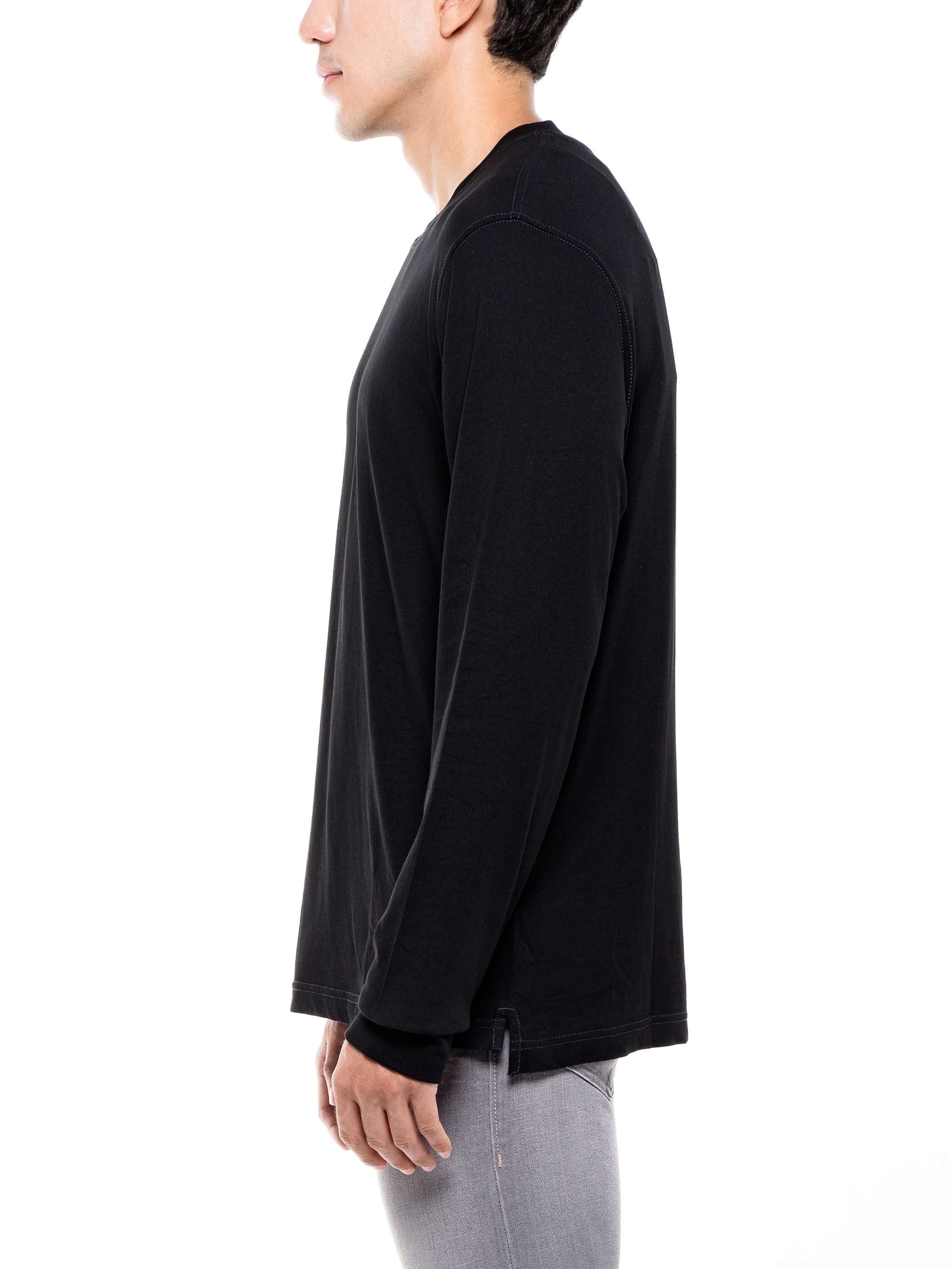 Sudadera Just Ls Slits N2, color negro, para Caballeros - Image 5