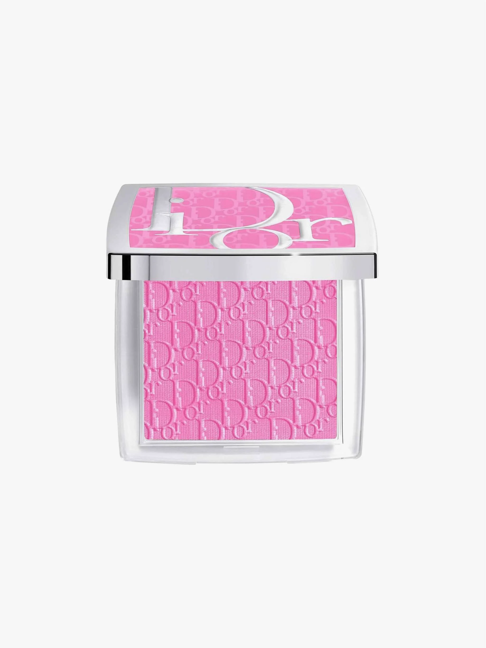 Rubor compacto Backstage Rosy Glow tono 001 Pink, acabado natural y luminoso