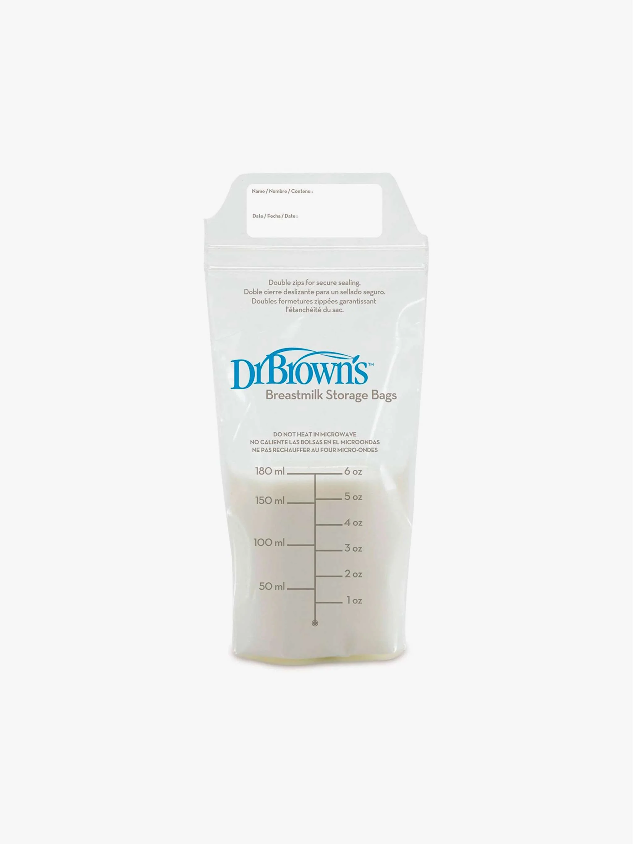 Bolsa de almacenamiento de leche materna (6oz - 180ml)