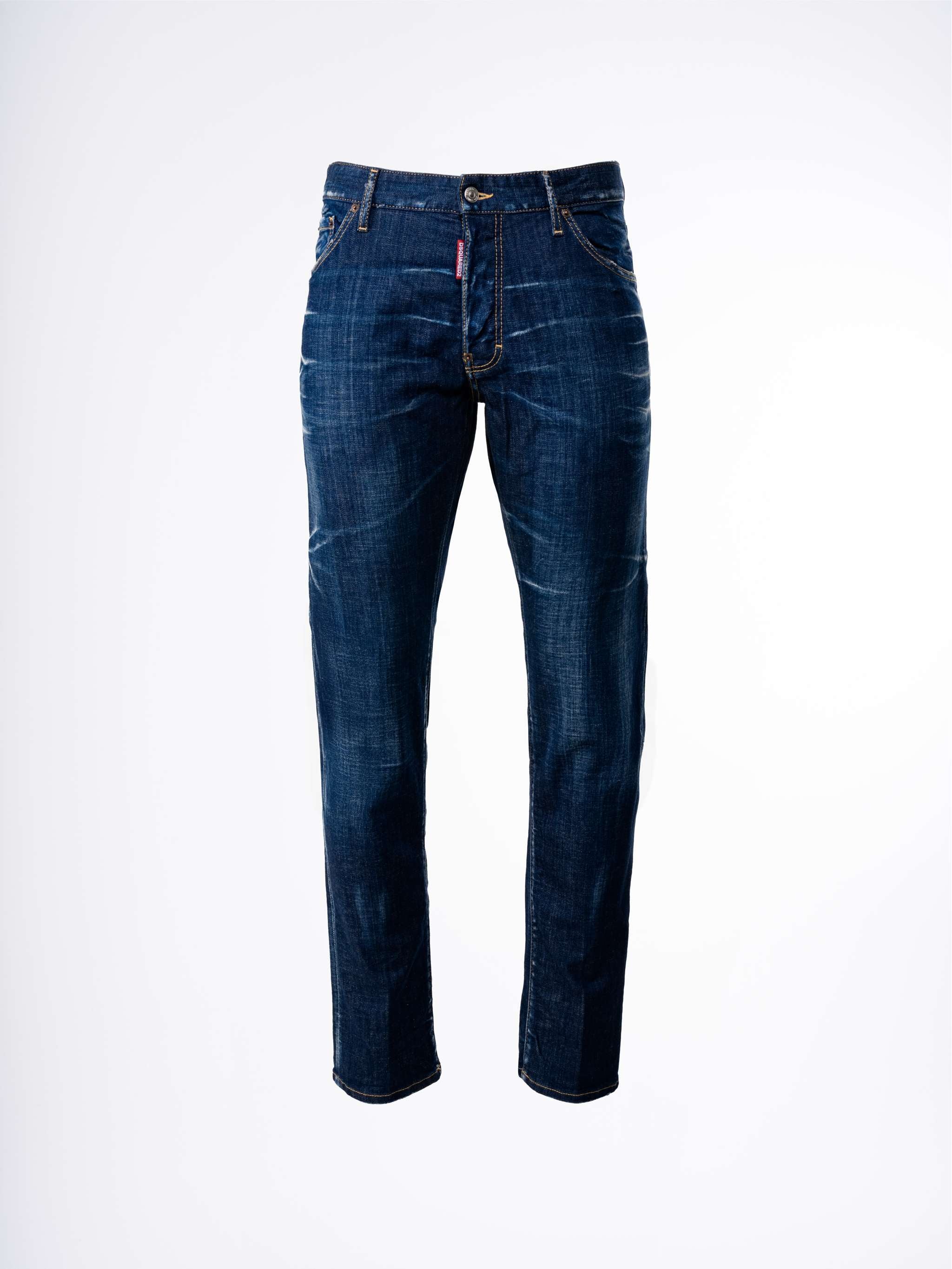 Jean Slim Fit Cool Guy, color azul oscuro, para Caballeros