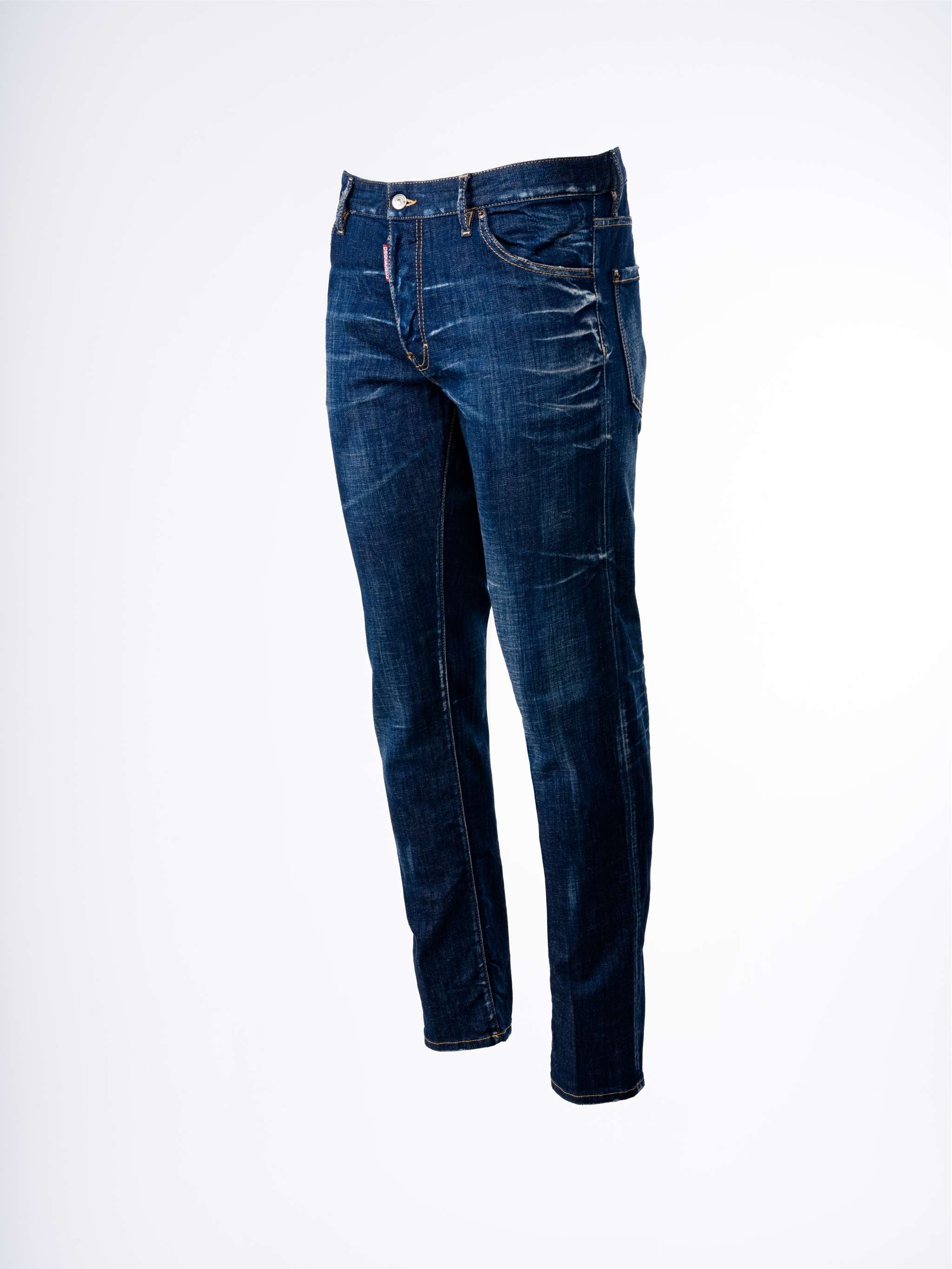 Jean Slim Fit Cool Guy, color azul oscuro, para Caballeros - Image 3