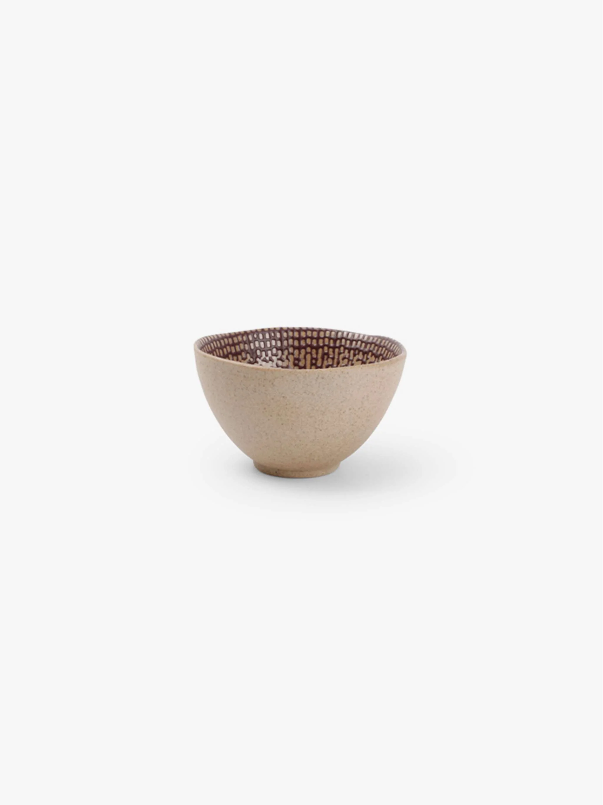 Plato hondo para servir Aubergine Mosaic, tamaño 10 x 6 cm, multicolor