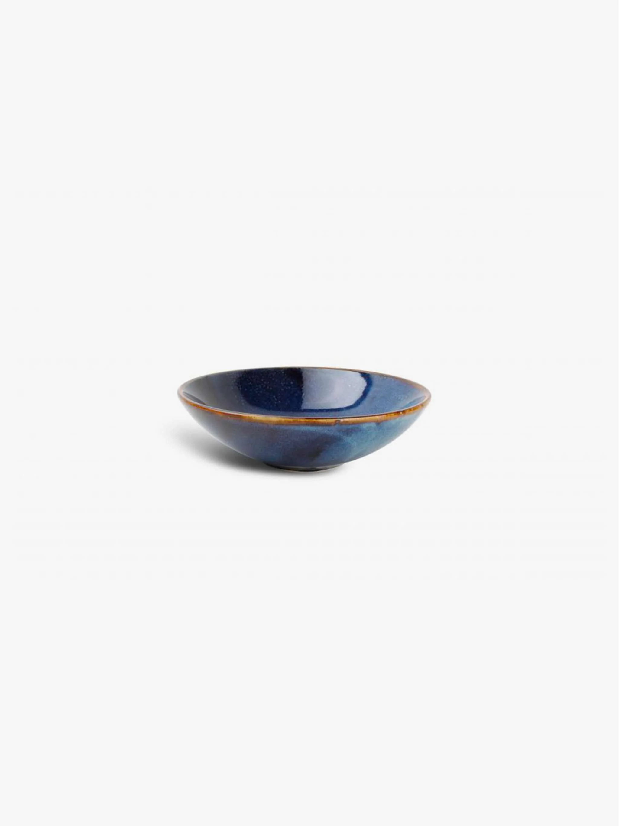 Plato hondo para servir Nova, tamaño 23 x 7 cm, color azul