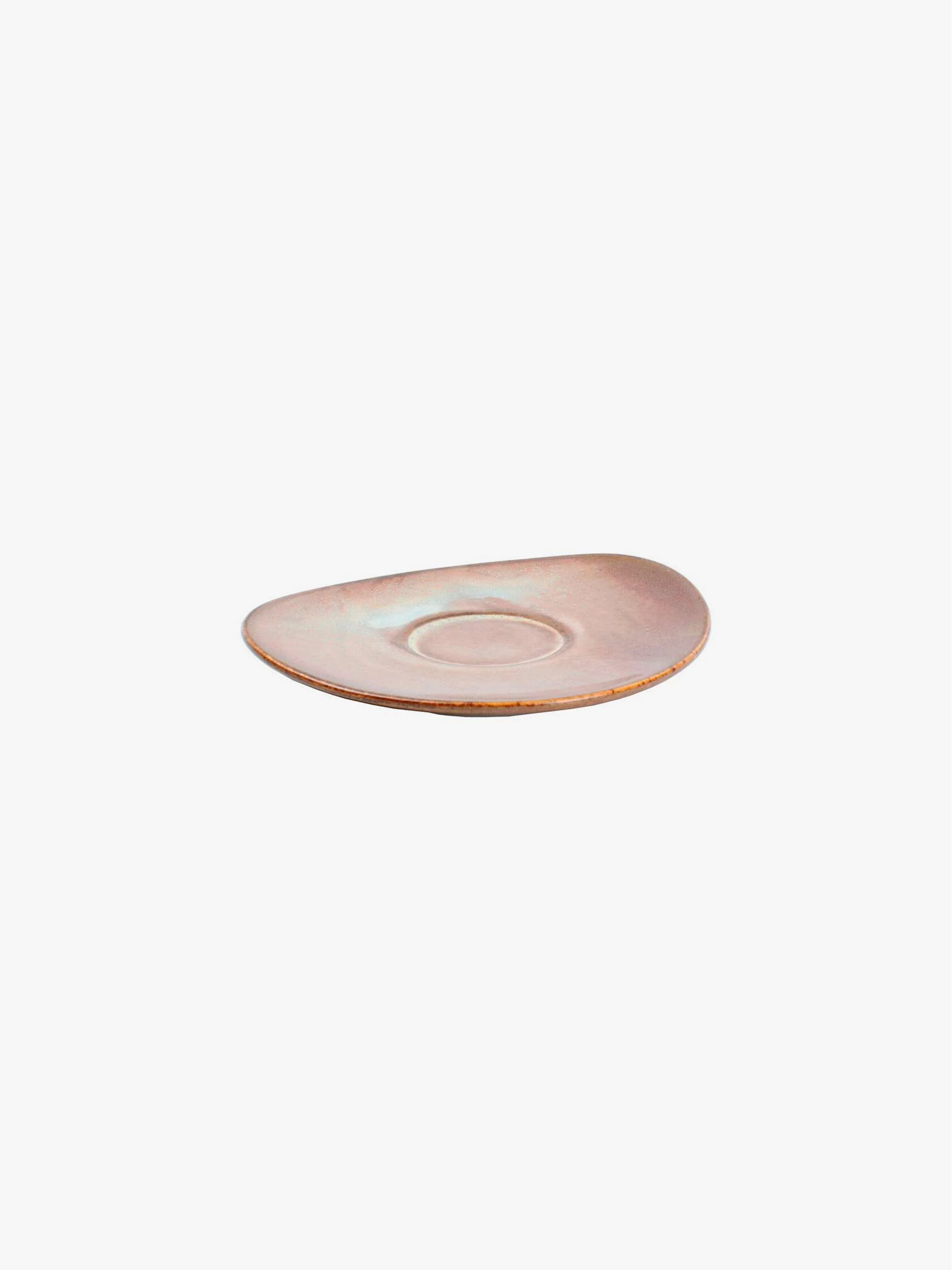 Platillo para servir Escura, tamaño 15.5 x 14 cm, color beige