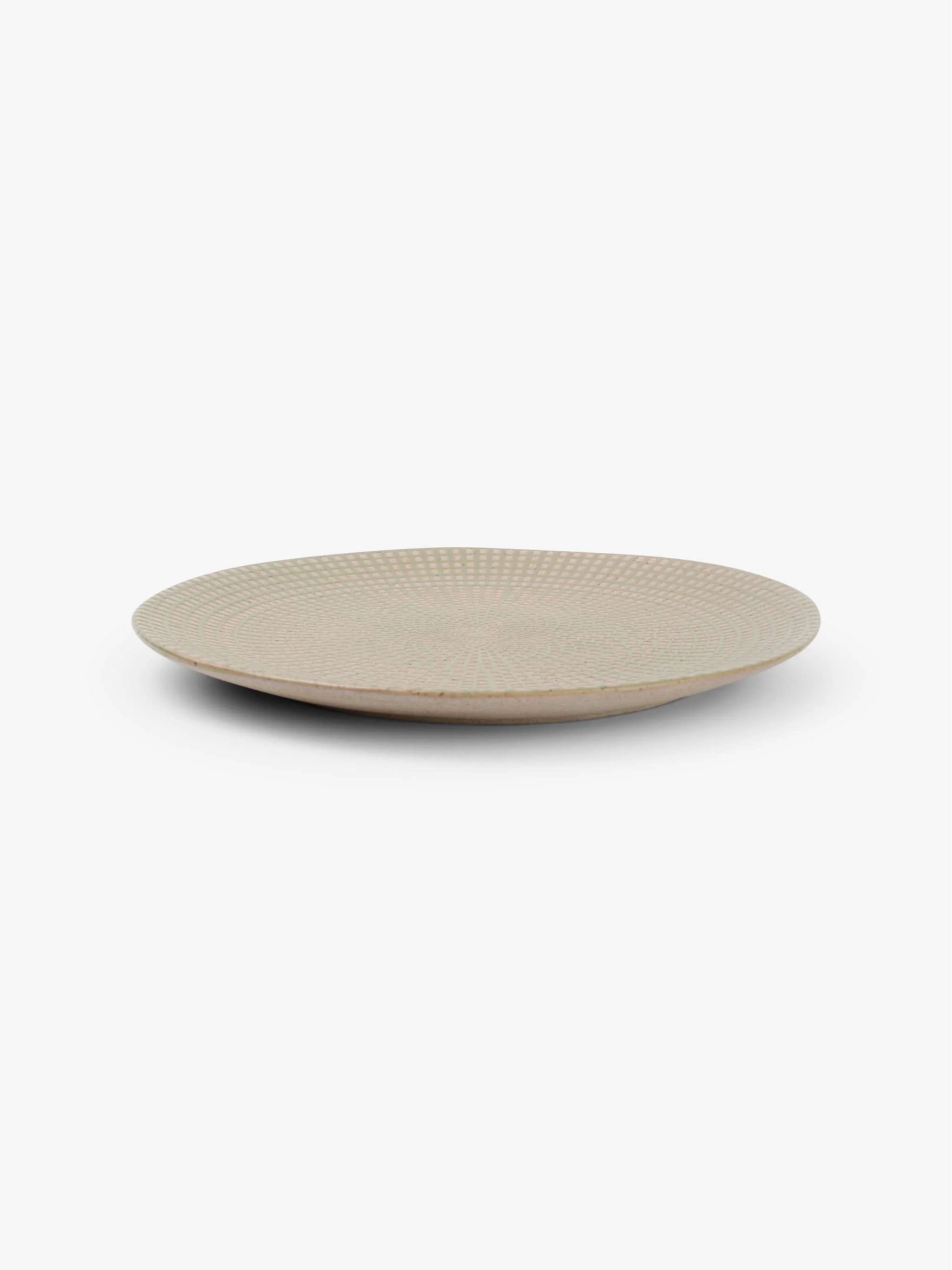 Plato para servir Olive Mosaic, tamaño 21 x 1.5 cm, multicolor