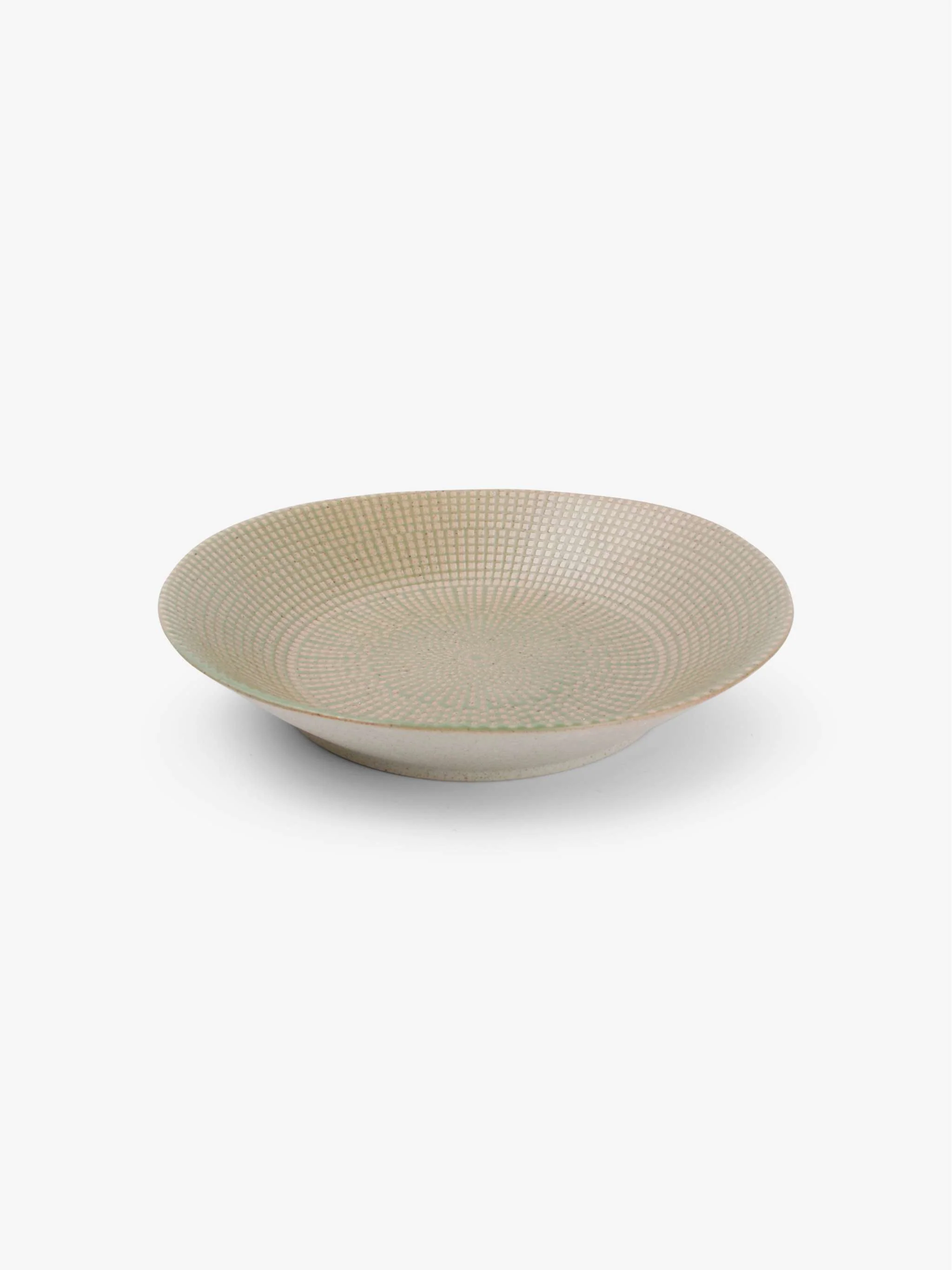 Plato hondo para servir Olive Mosaic, tamaño 24.5 x 5 cm, multicolor - Image 2