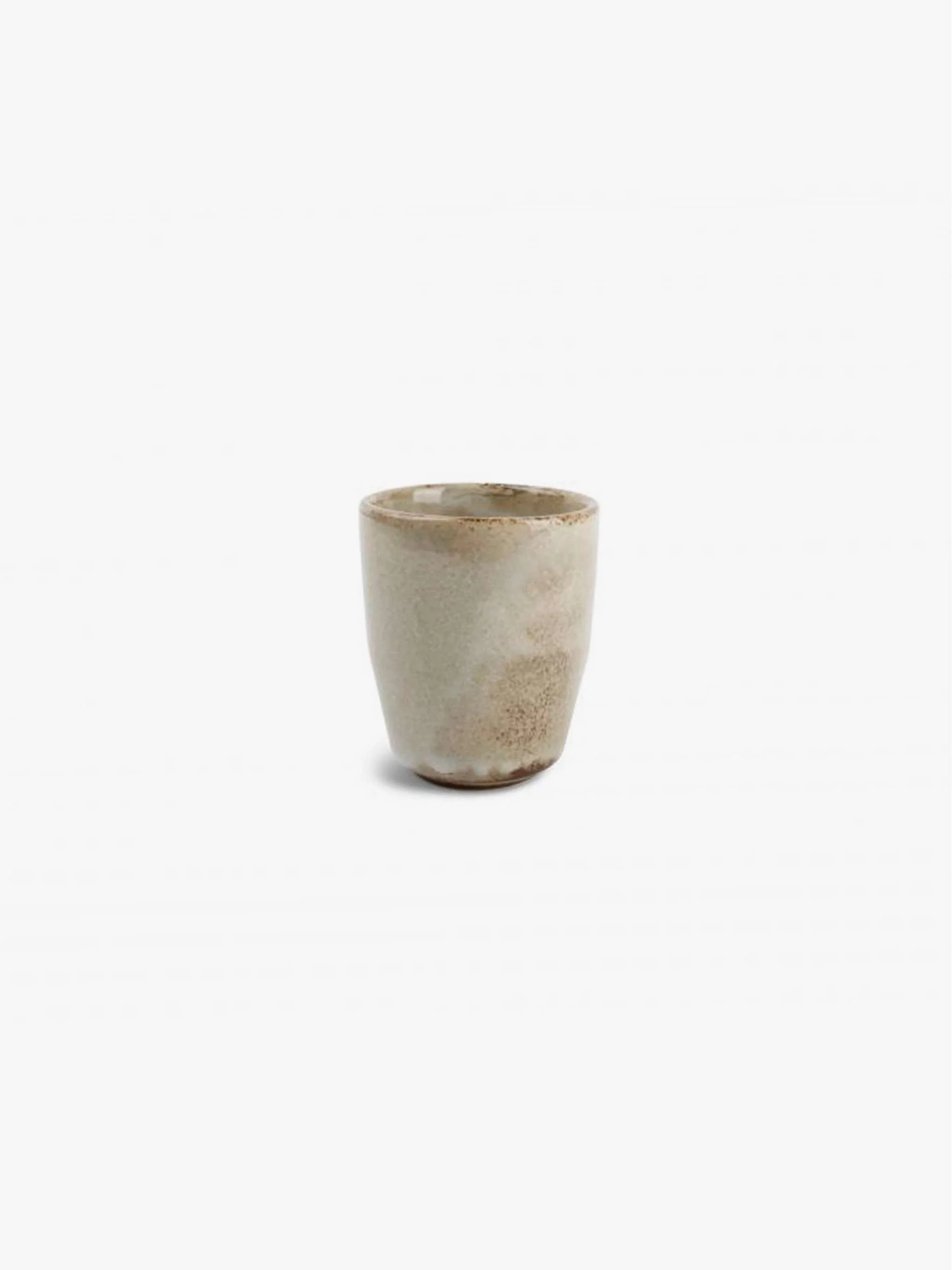 Taza sin agarre Ceres, tamaño 280 ml, color gris