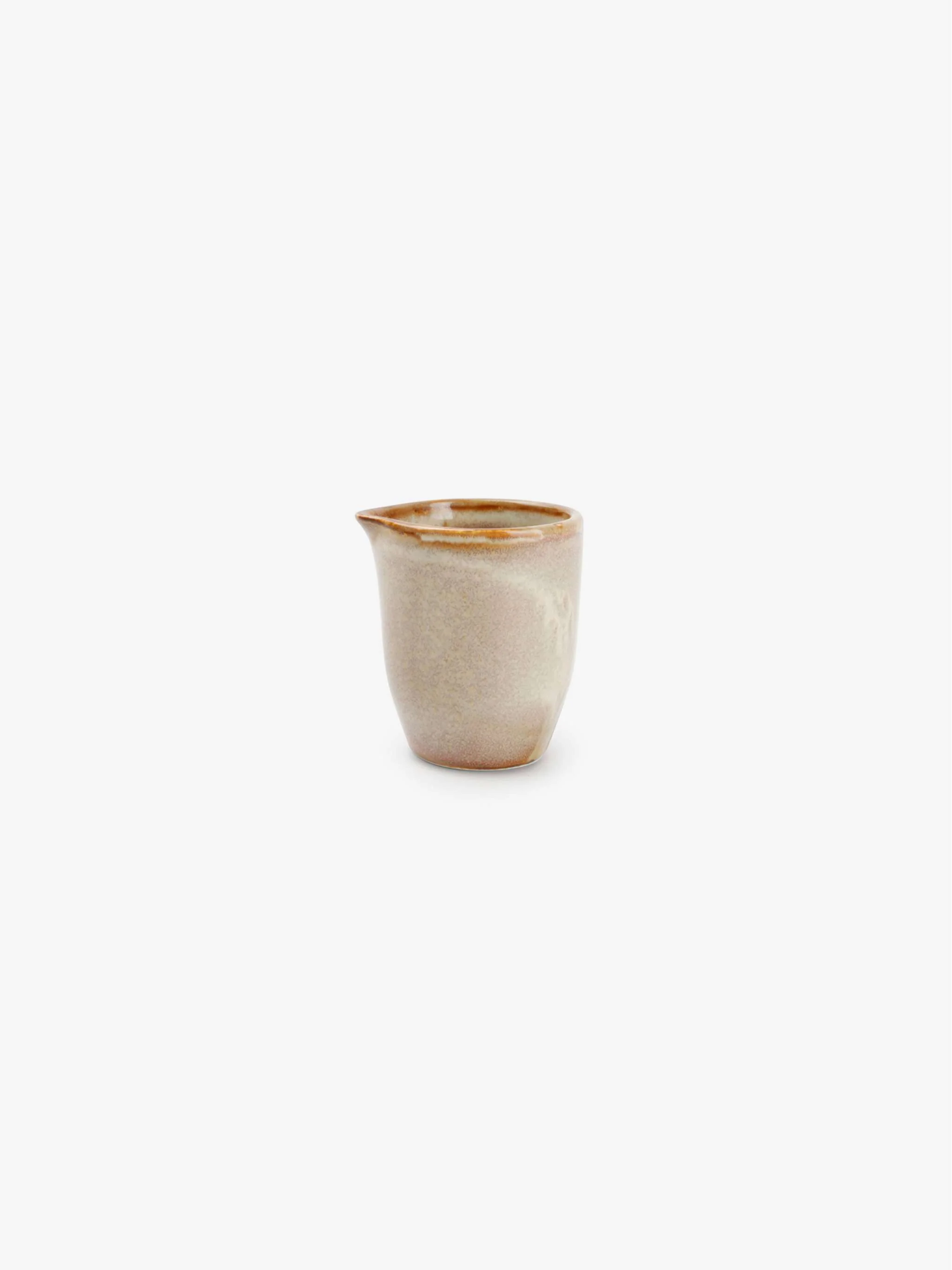 Taza para leche y salsas Escura, tamaño 85 ml, color beige