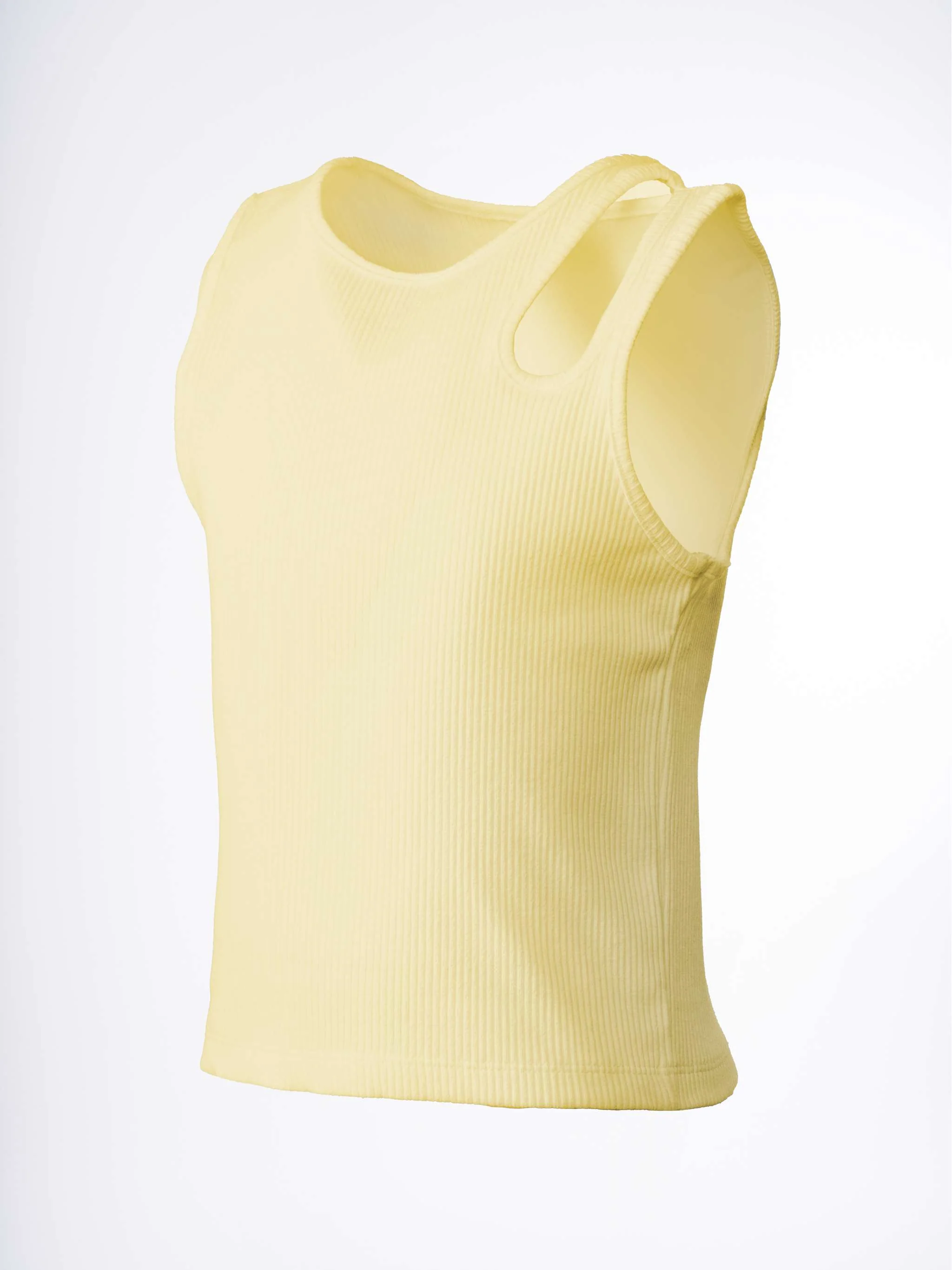 Franela sin mangas LOPUZ KD, color amarillo, para Niña - Image 3