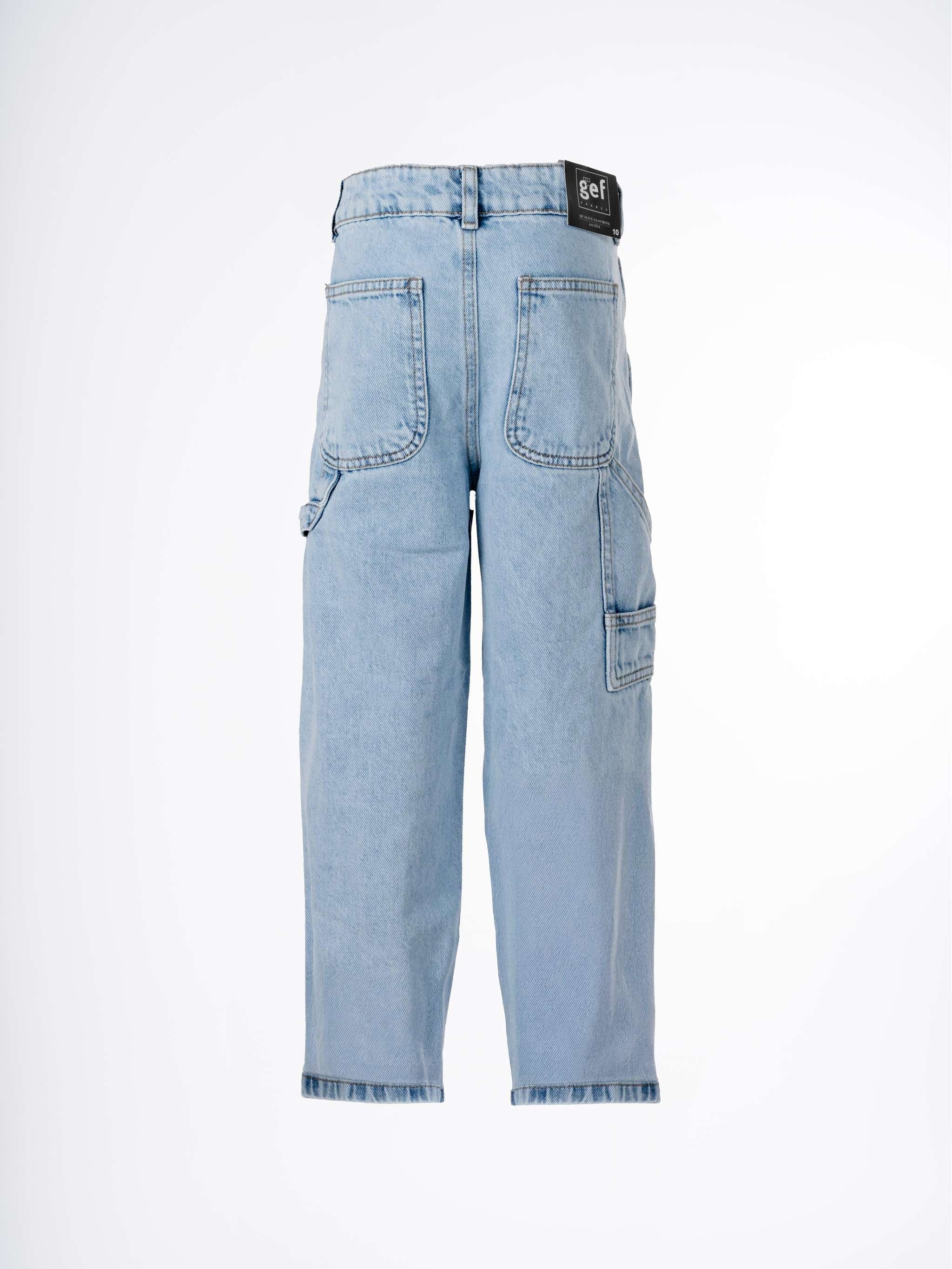 Jeans recto Lawax Kd, color indigo medio, para Niño - Image 2