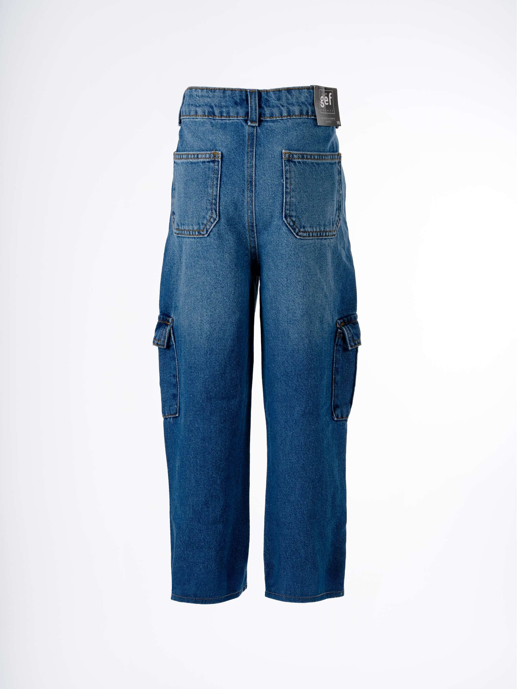 Jeans recto Lerax Kd, color indigo, para Niño - Image 2