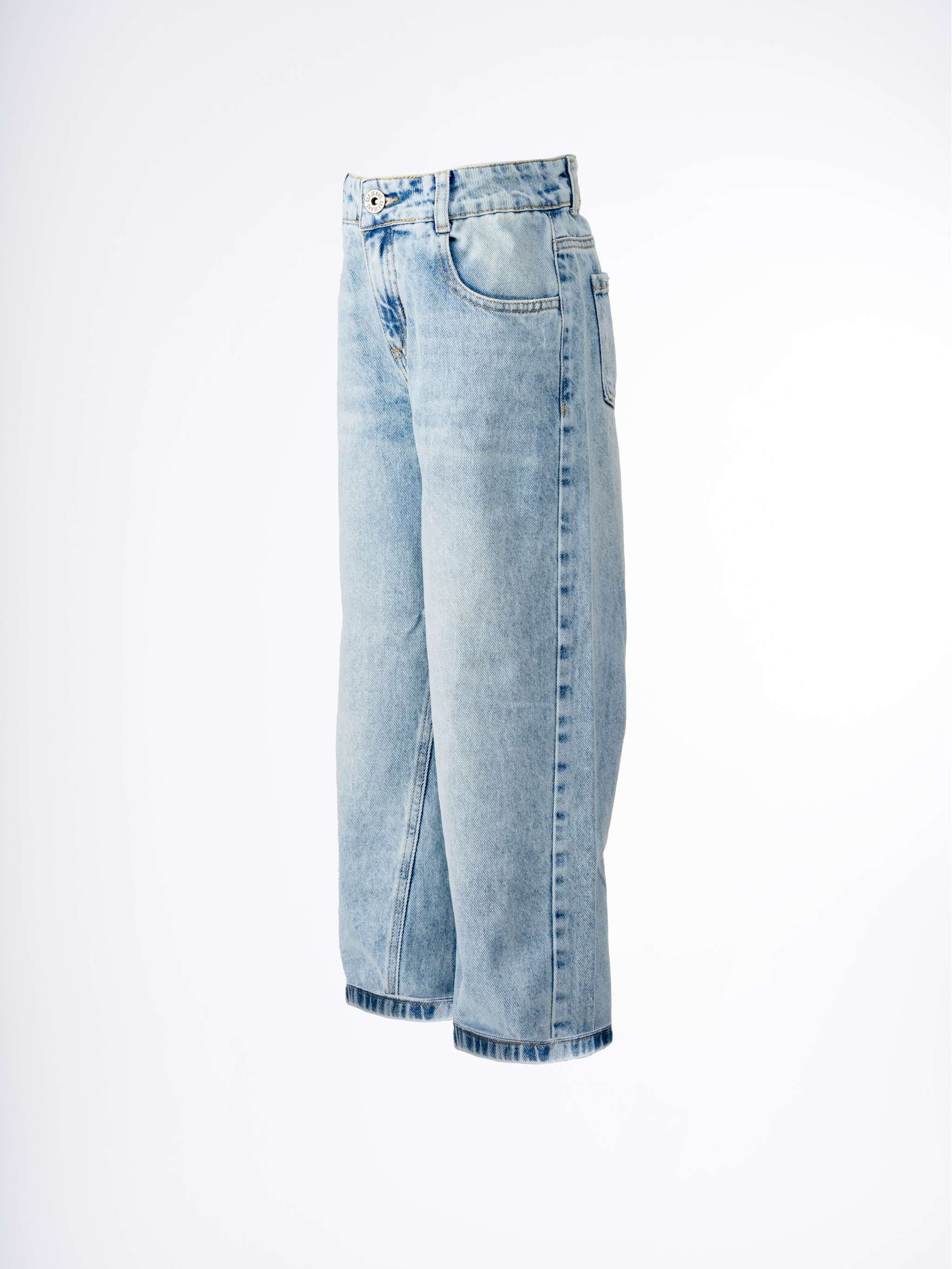 Jeans recto Lisey Kd, color indigo medio, para Niña - Image 3