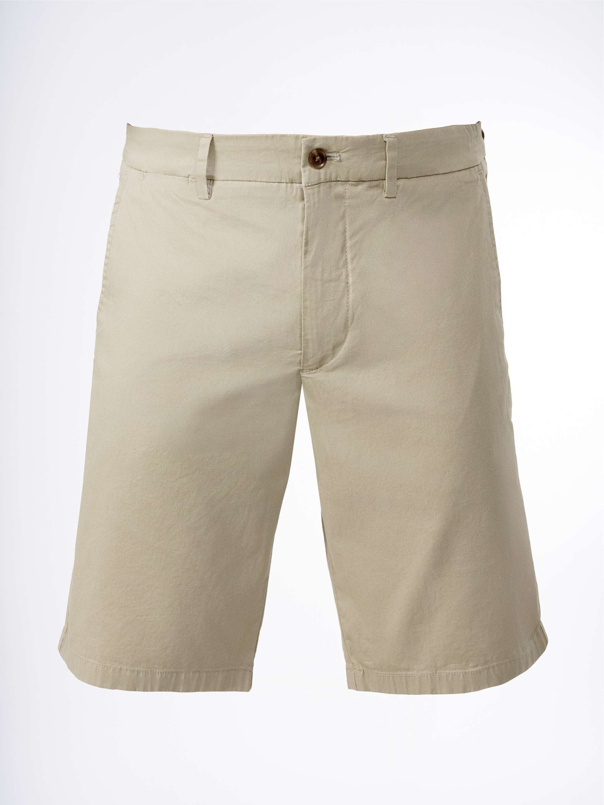 Bermuda básica, color beige, para Caballeros