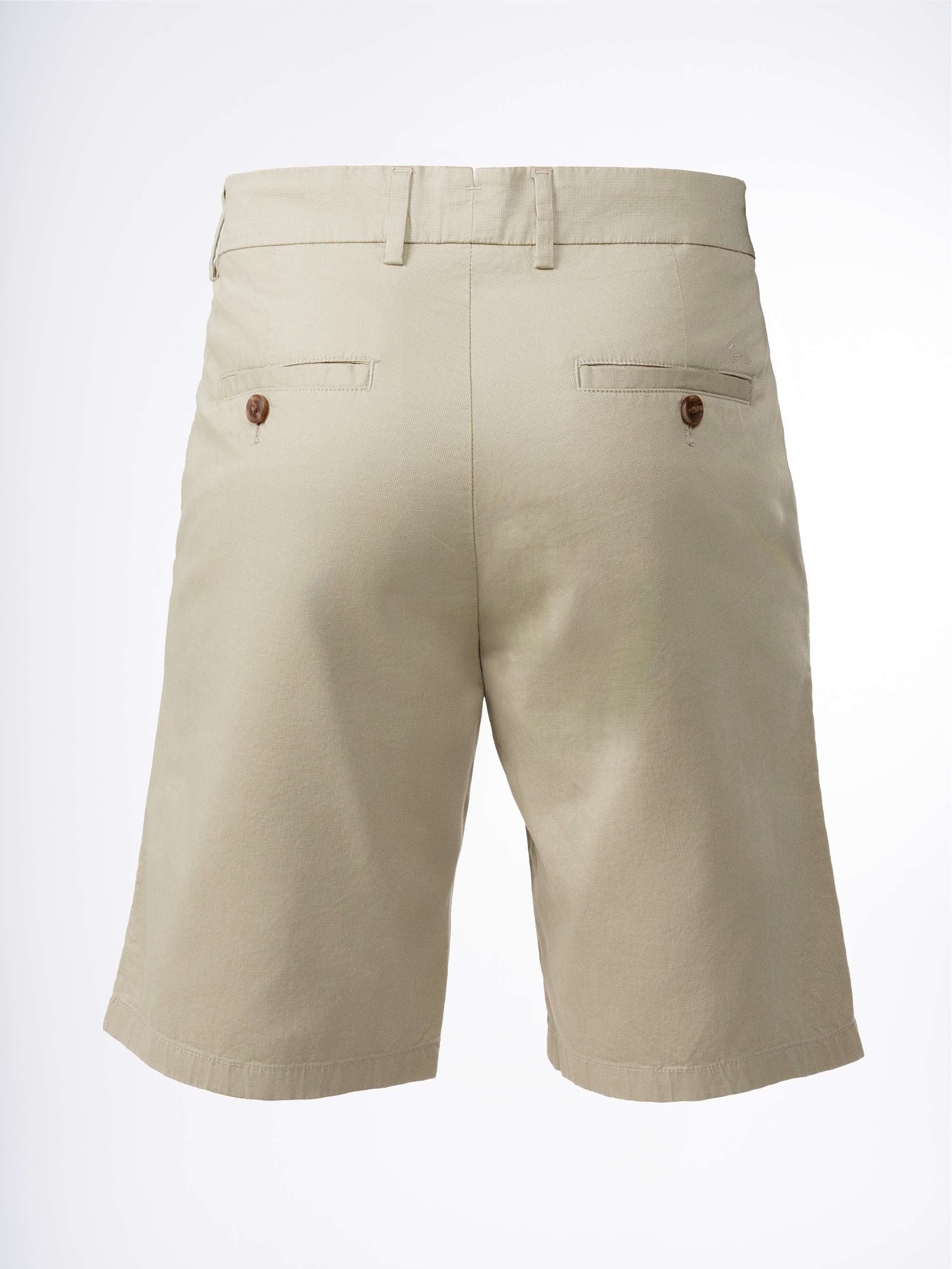 Bermuda básica, color beige, para Caballeros - Image 2