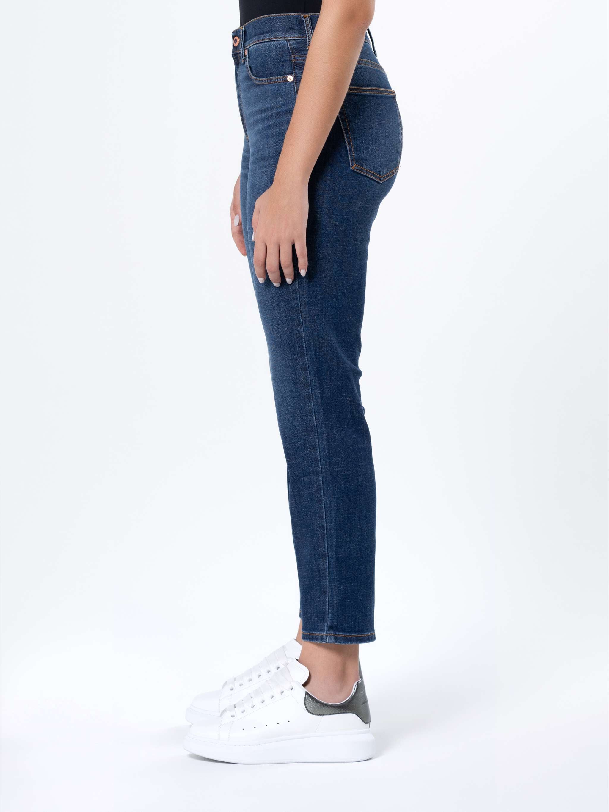 Jean 5 bolsillos, color azul, para Damas - Image 5