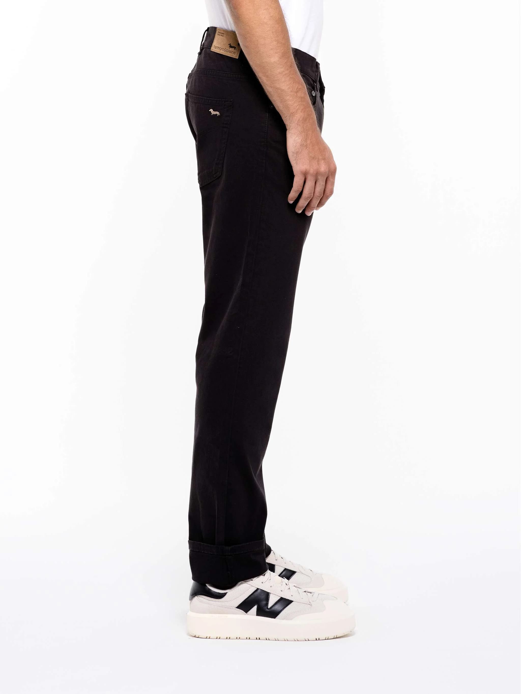 Jean Slim Fit casual, color negro, para Caballeros - Image 3