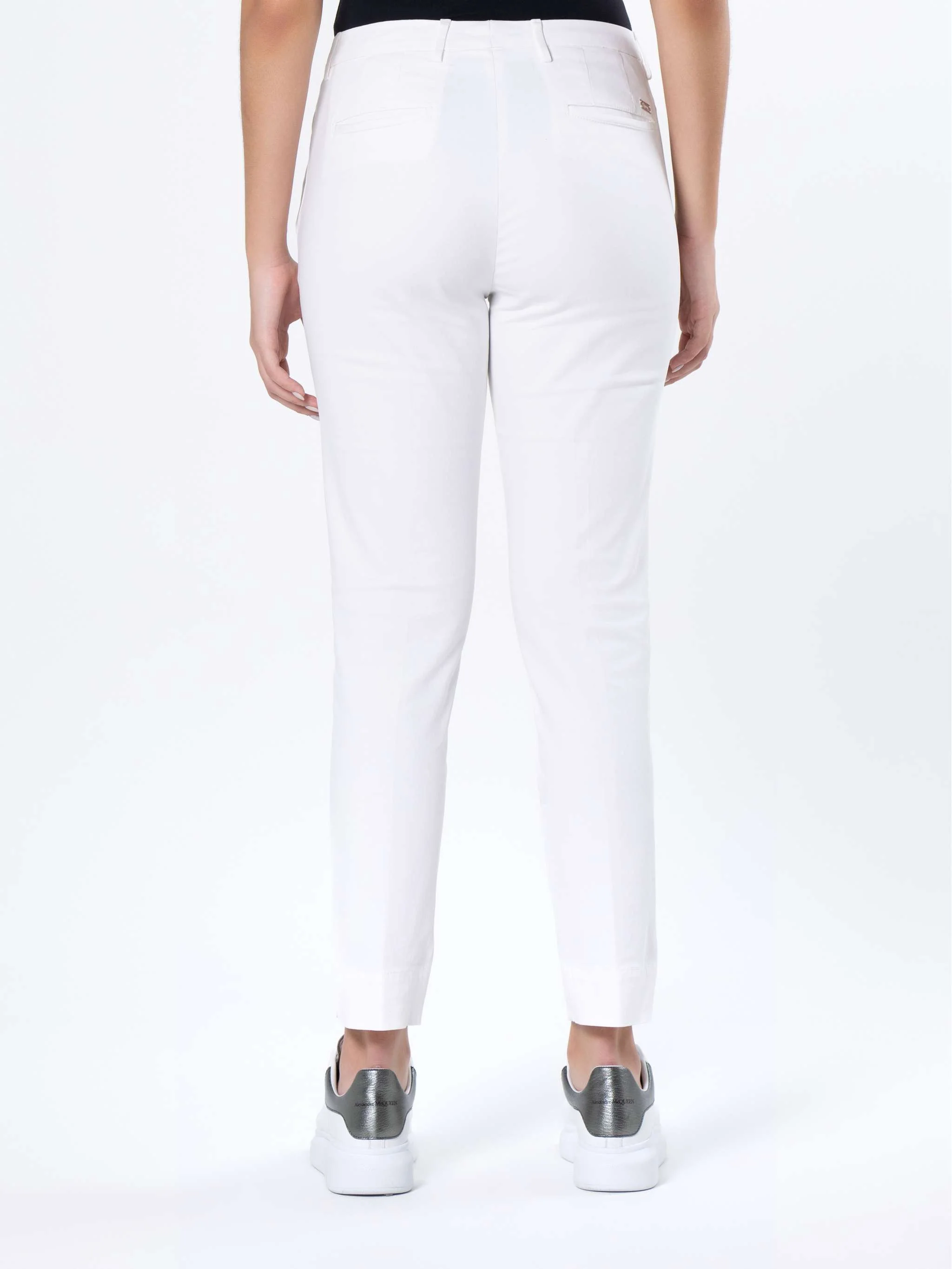 Pantalón casual, color crema, para Damas - Image 4