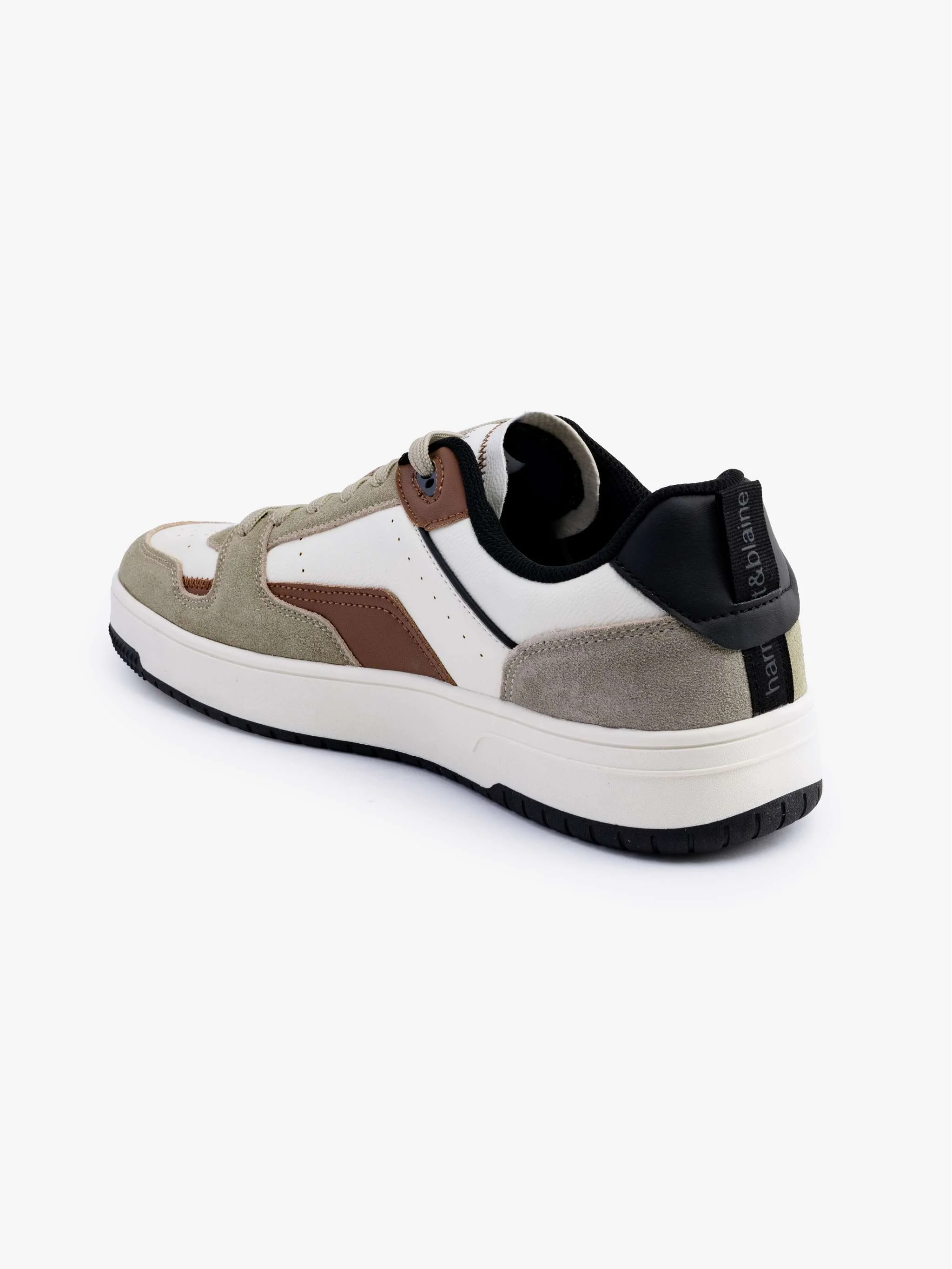 Zapatos Deportivos Scarpa Uomo Camoscio, color beige con blanco, para Caballeros - Image 3