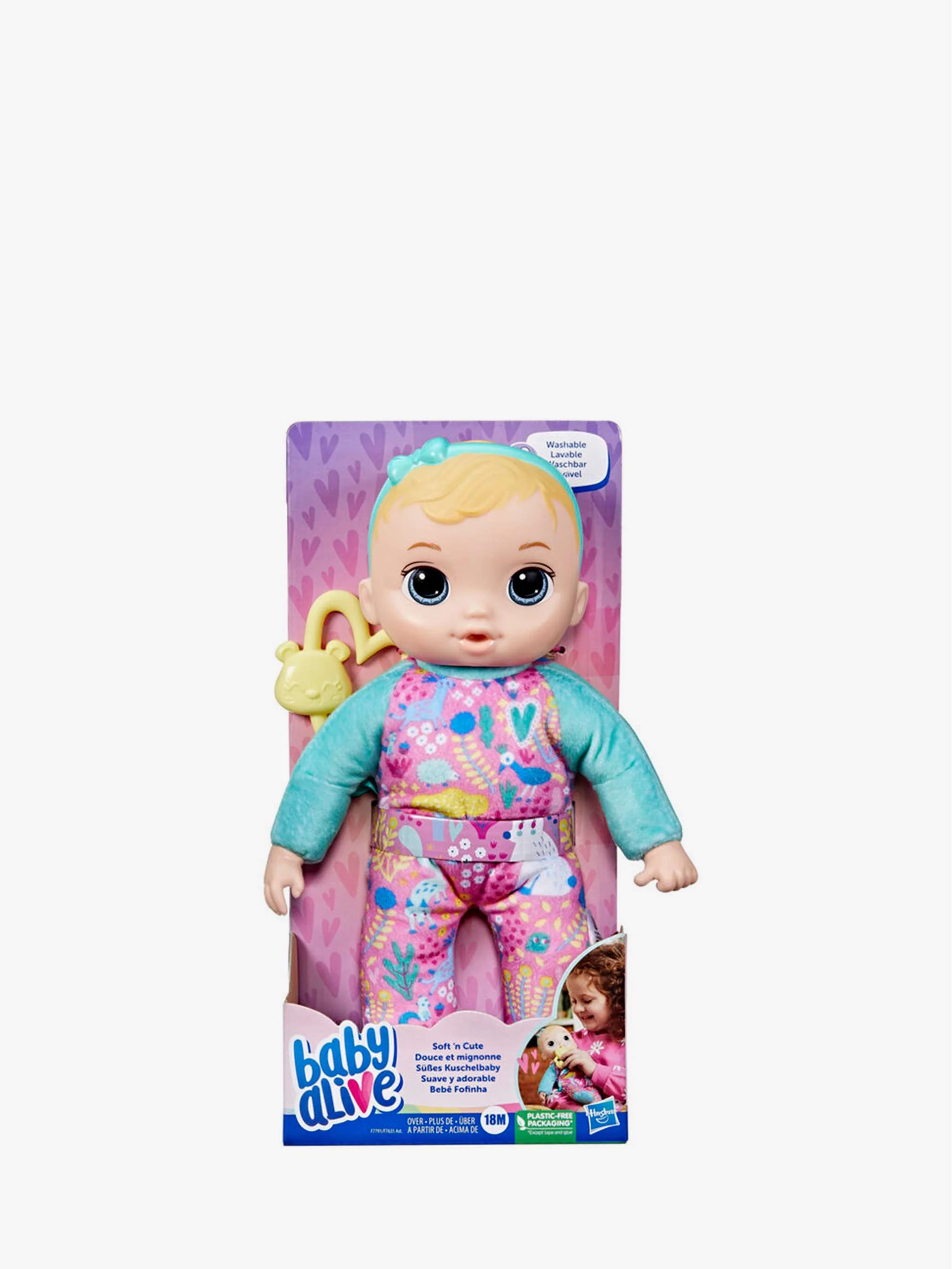 Juguete Baby Alive - Suave y lindo bebé, muñeca interactiva y cuidado, para Niña