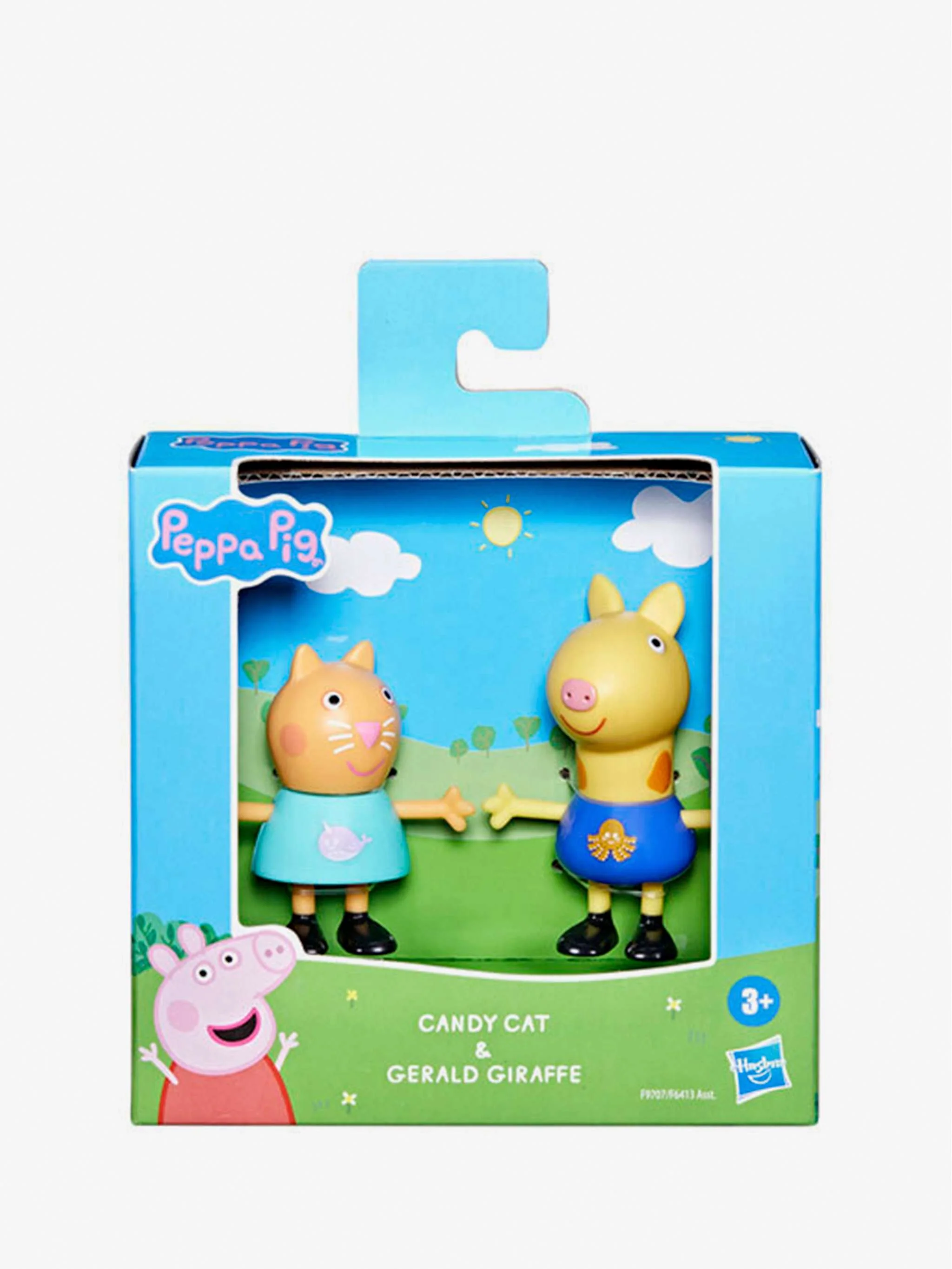 Juguete Figura Peppa Best Friends Candy & Gerald, pack de figuras y juego simbólico, para Niños