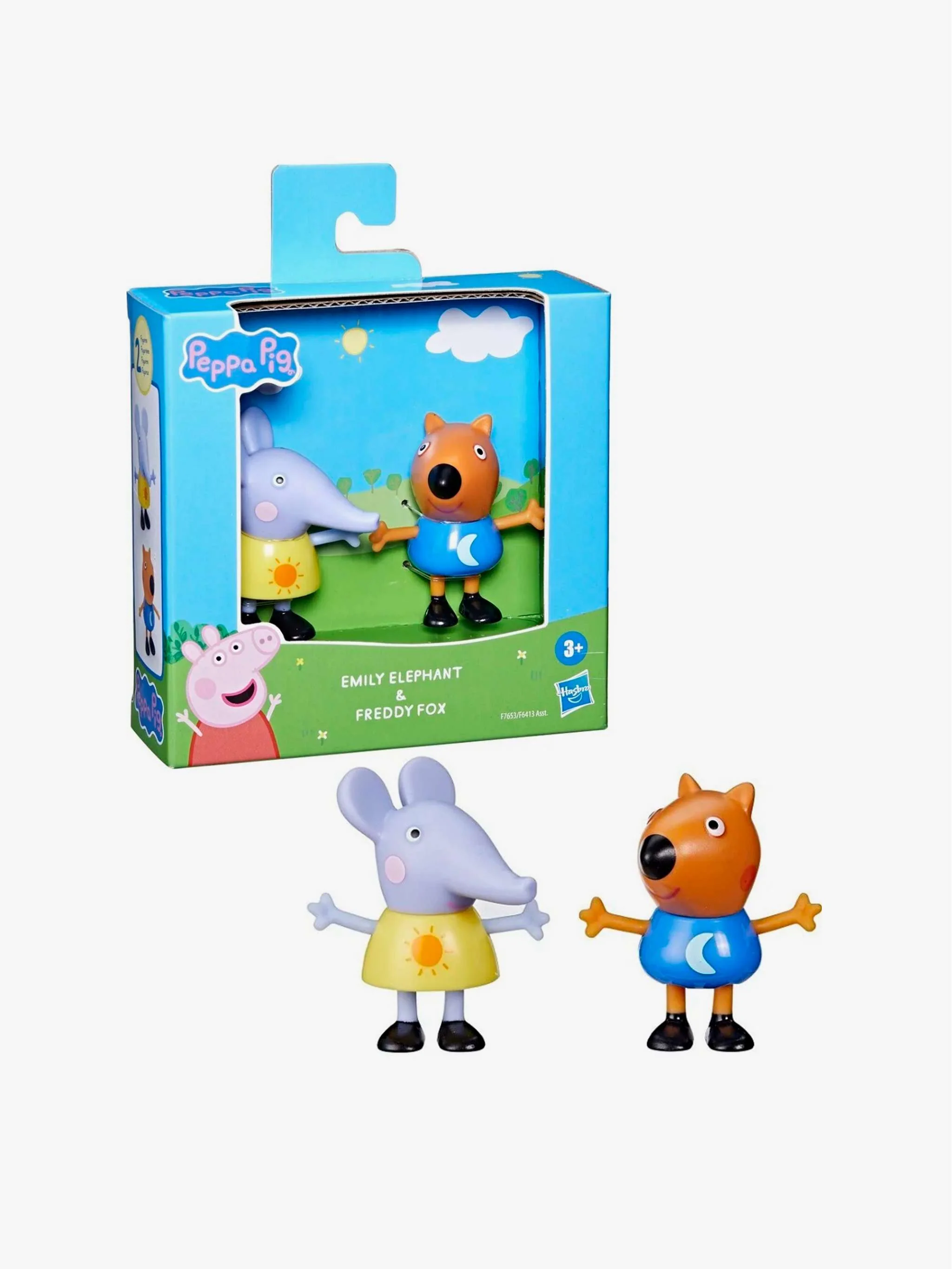 Juguete Figura Peppa Best Friends Emily & Freddy, pack de figuras y juego simbólico, para Niños - Image 3