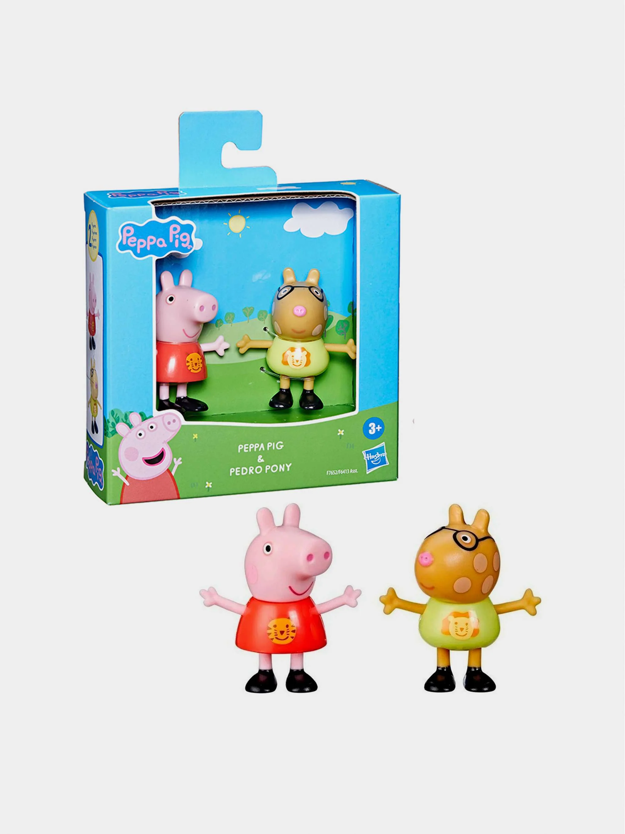 Juguete Figura Peppa Best Friends Peppa & Pedro, pack de figuras y juego simbólico, para Niños - Image 2