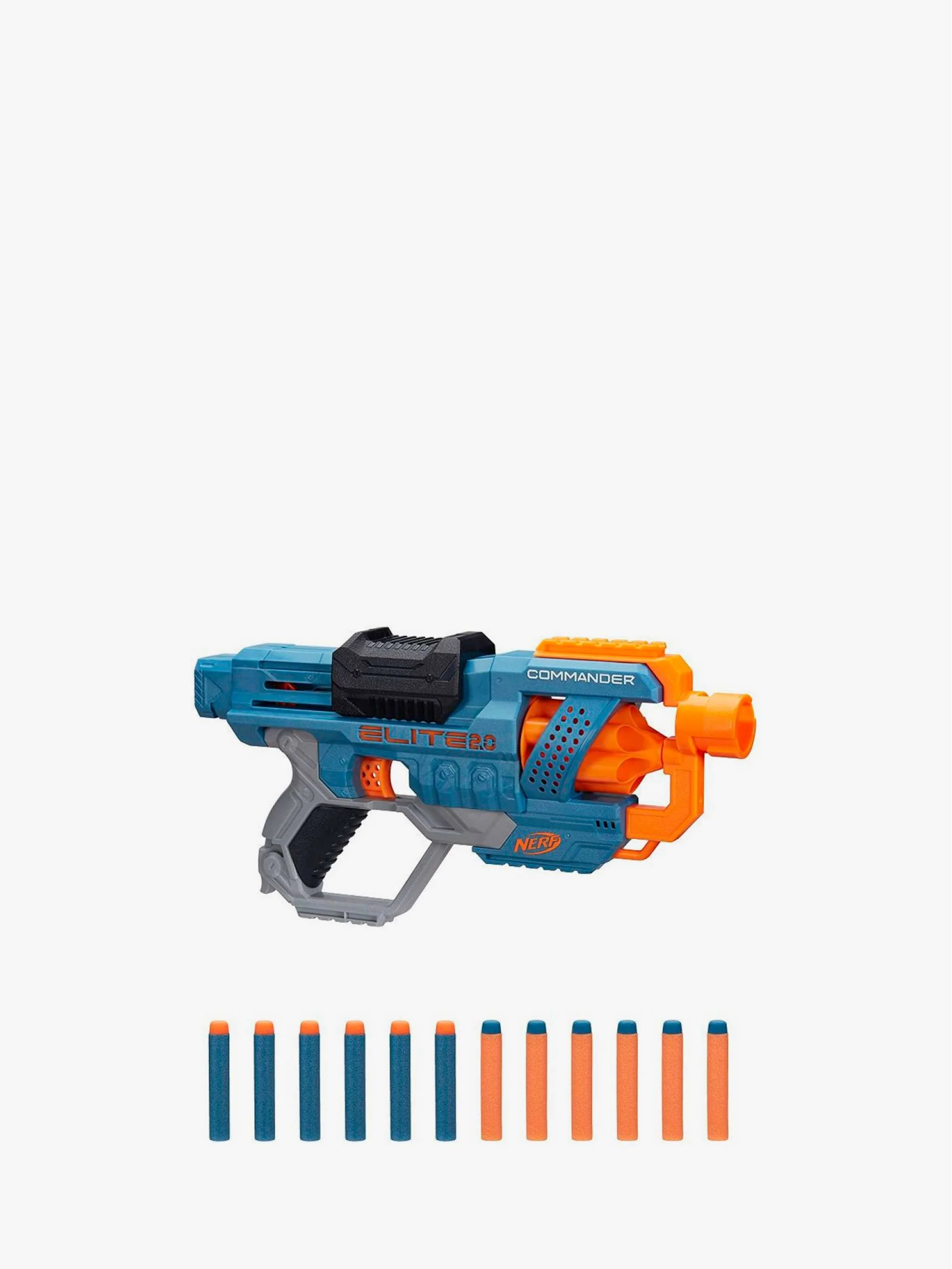 Juguete Nerf Elite 20 Commander, lanzador de dardos y juego de puntería, para Niños - Image 2