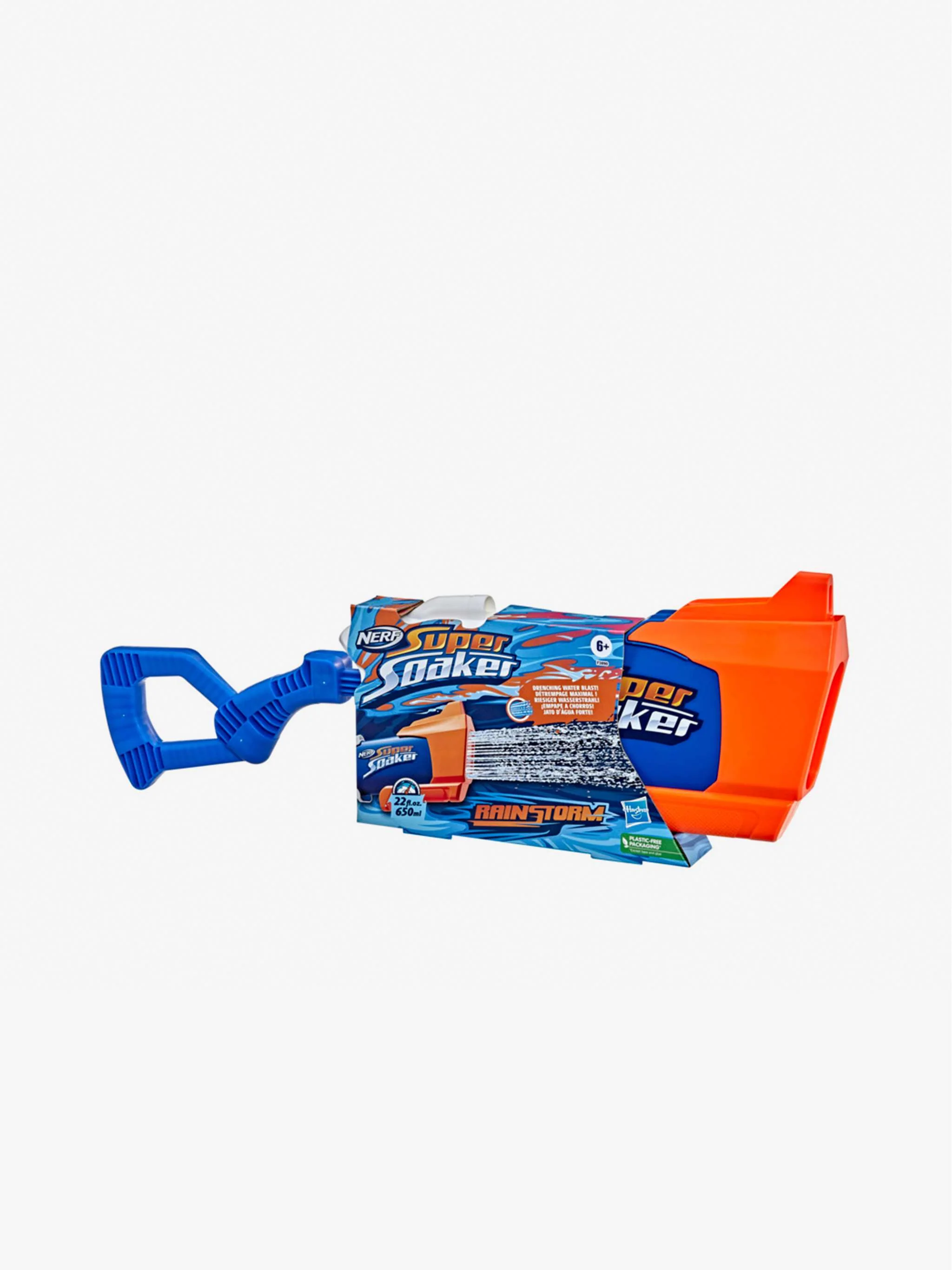 Juguete Nerf Super Soaker Rainstorm, lanzador de agua y juego al aire libre, para Niños