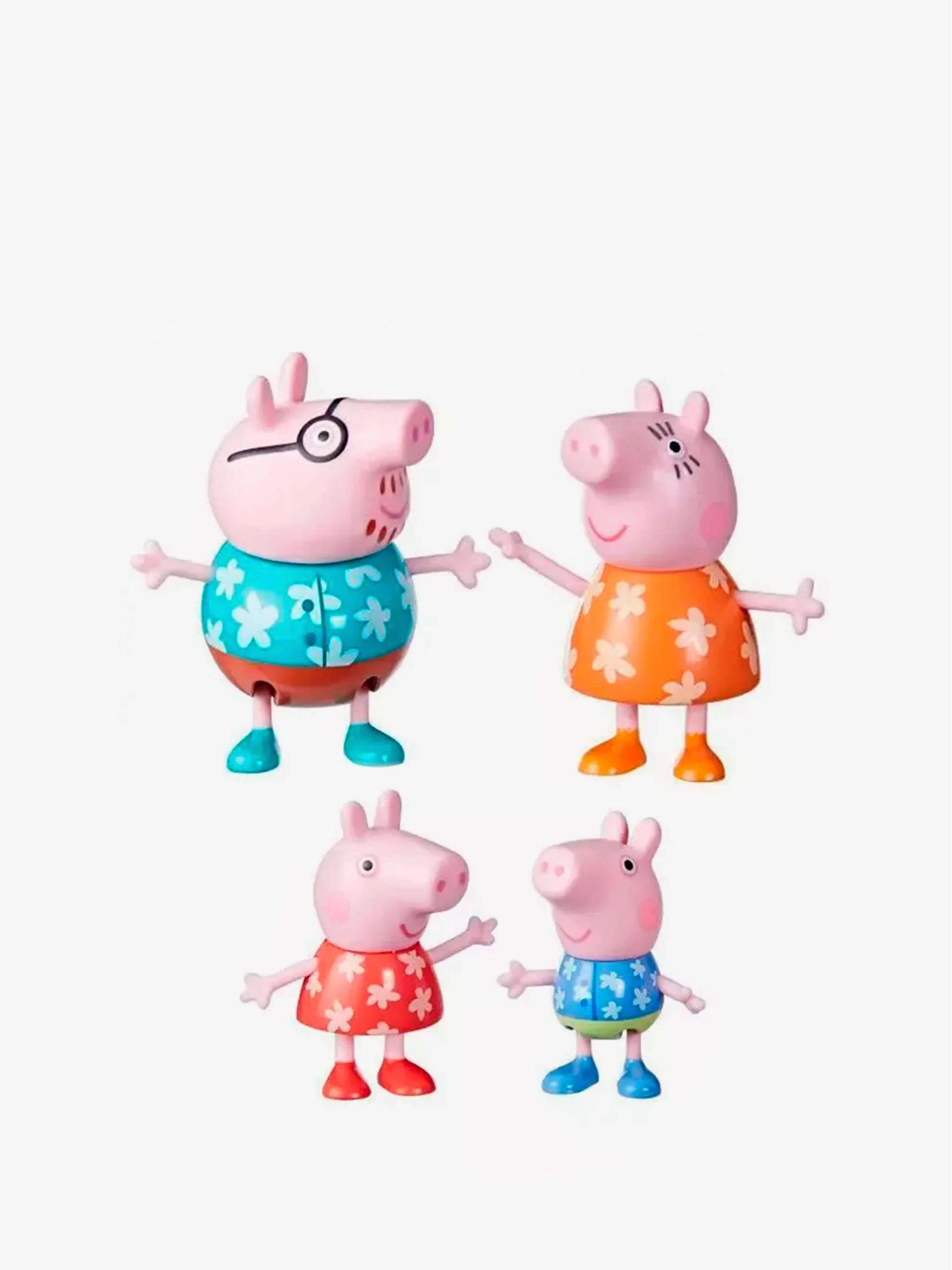 Juguete Peppa Fig 4Paq Familia, pack de figuras y juego simbólico, para Niños - Image 3