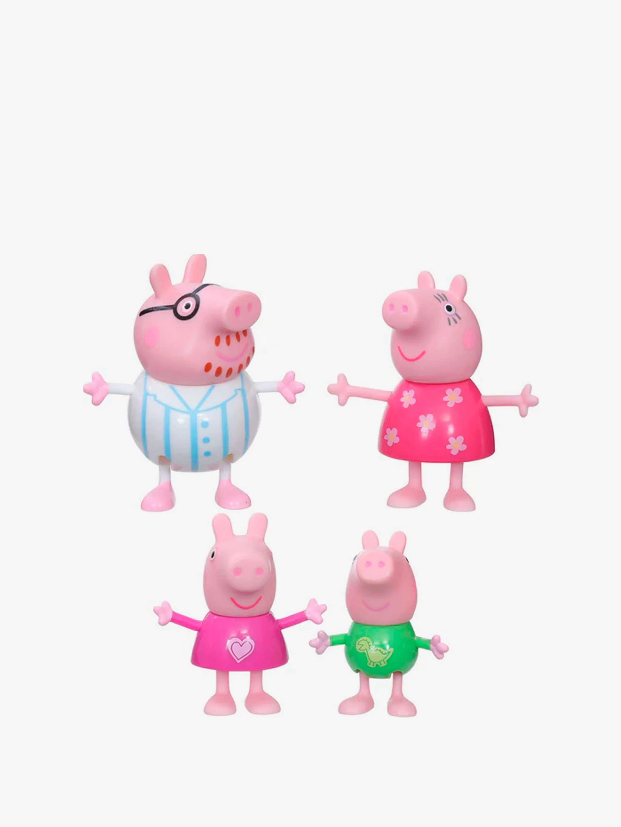 Juguete Peppa Fig 4Paq Familia Bed Time, pack de figuras y juego temático, para Niños - Image 3