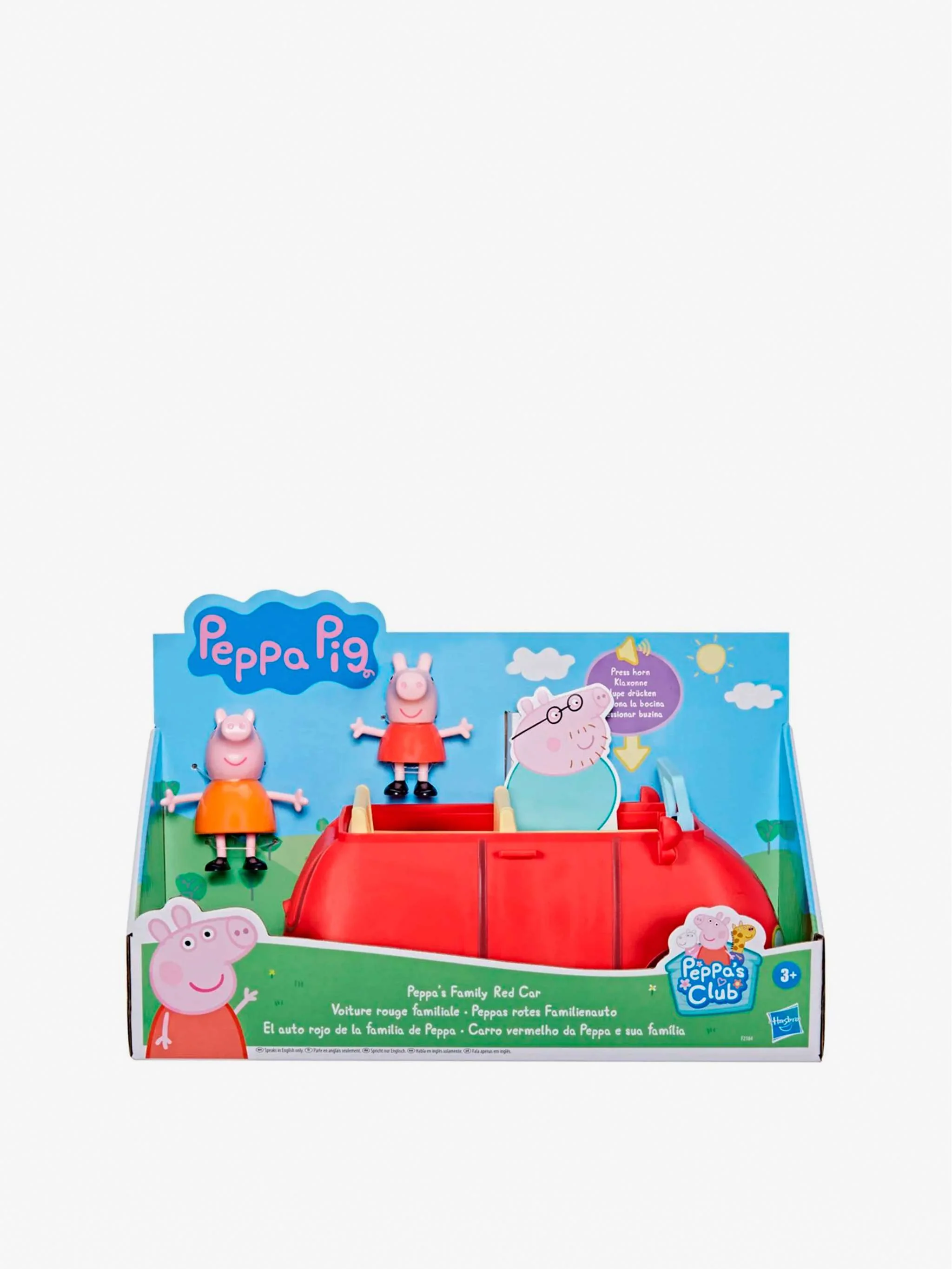 Juguete Peppa Pig Auto Rojo De La Familia, vehículo y juego de imitación, para Niños