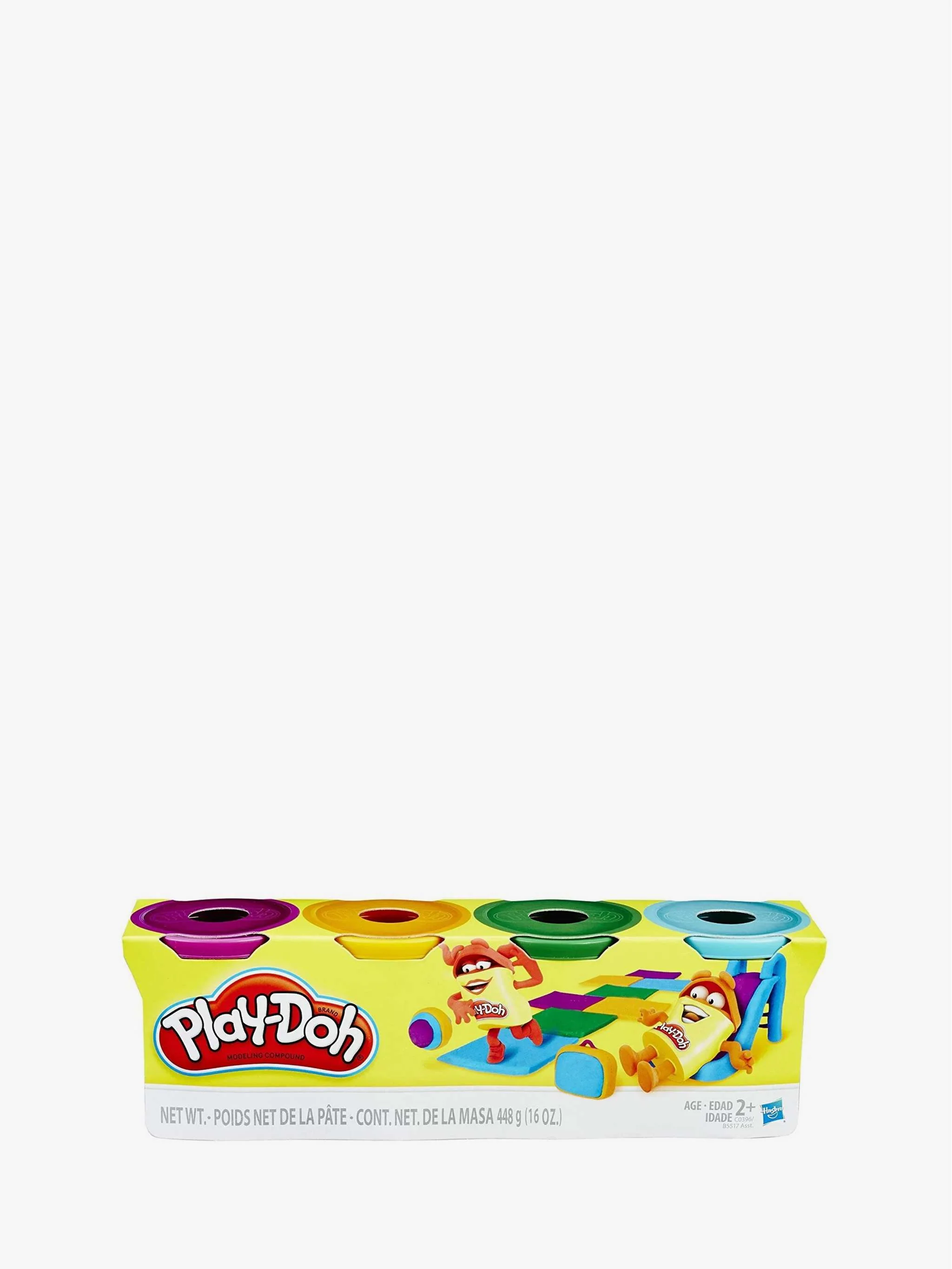 Juguete Plastilina Play-Doh 4 Pcs, modelado y coordinación motora, para Niños