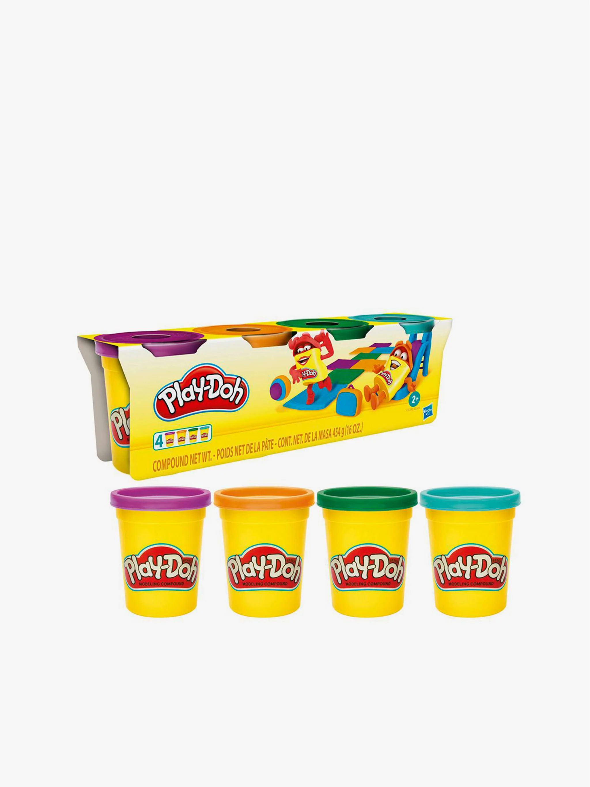 Juguete Plastilina Play-Doh 4 Pcs, modelado y coordinación motora, para Niños - Image 3