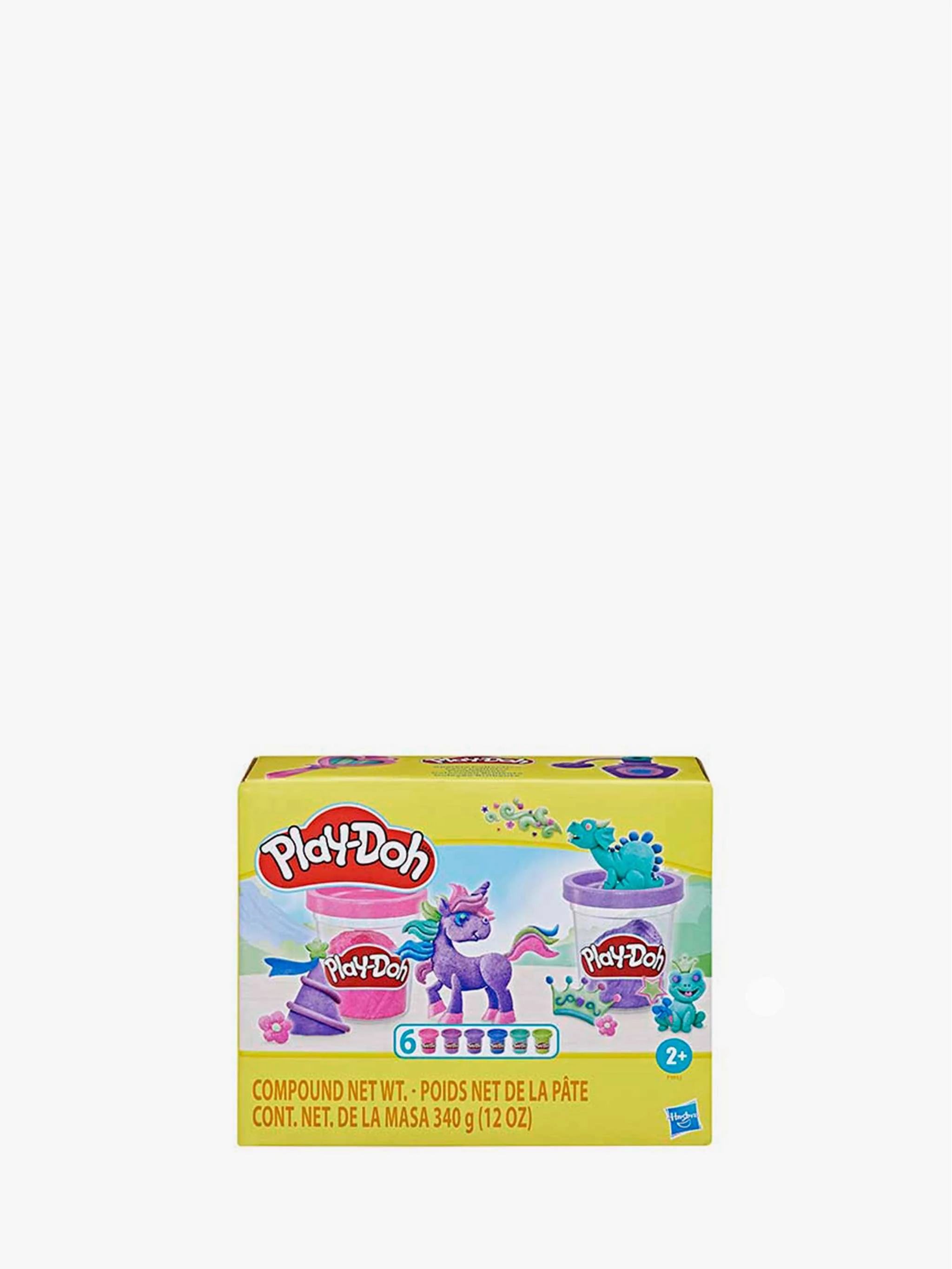 Juguete Plastilina Play-Doh colección Sparkle 6 Pcs, modelado y acabado brillante, para Niños