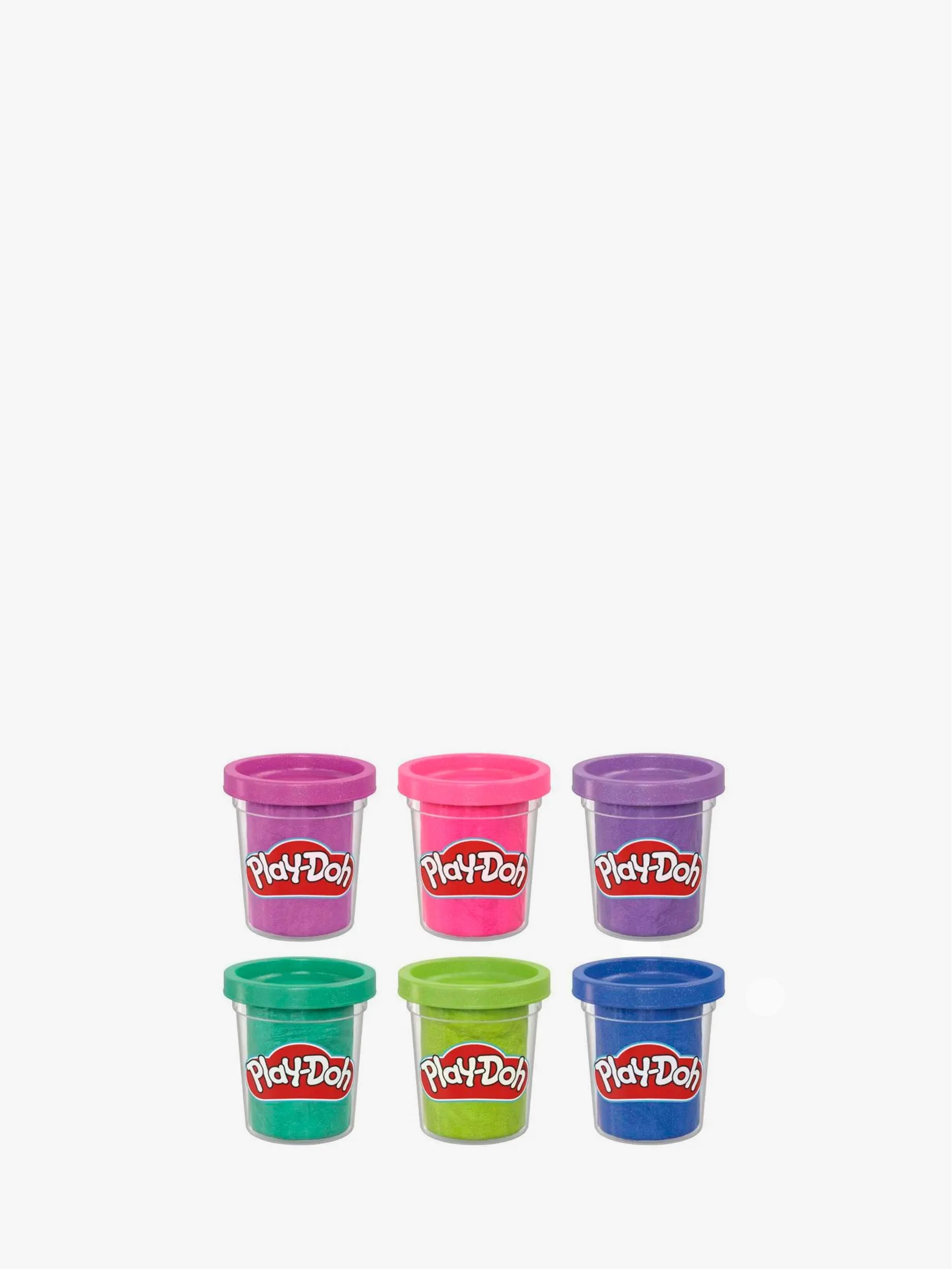 Juguete Plastilina Play-Doh colección Sparkle 6 Pcs, modelado y acabado brillante, para Niños - Image 2
