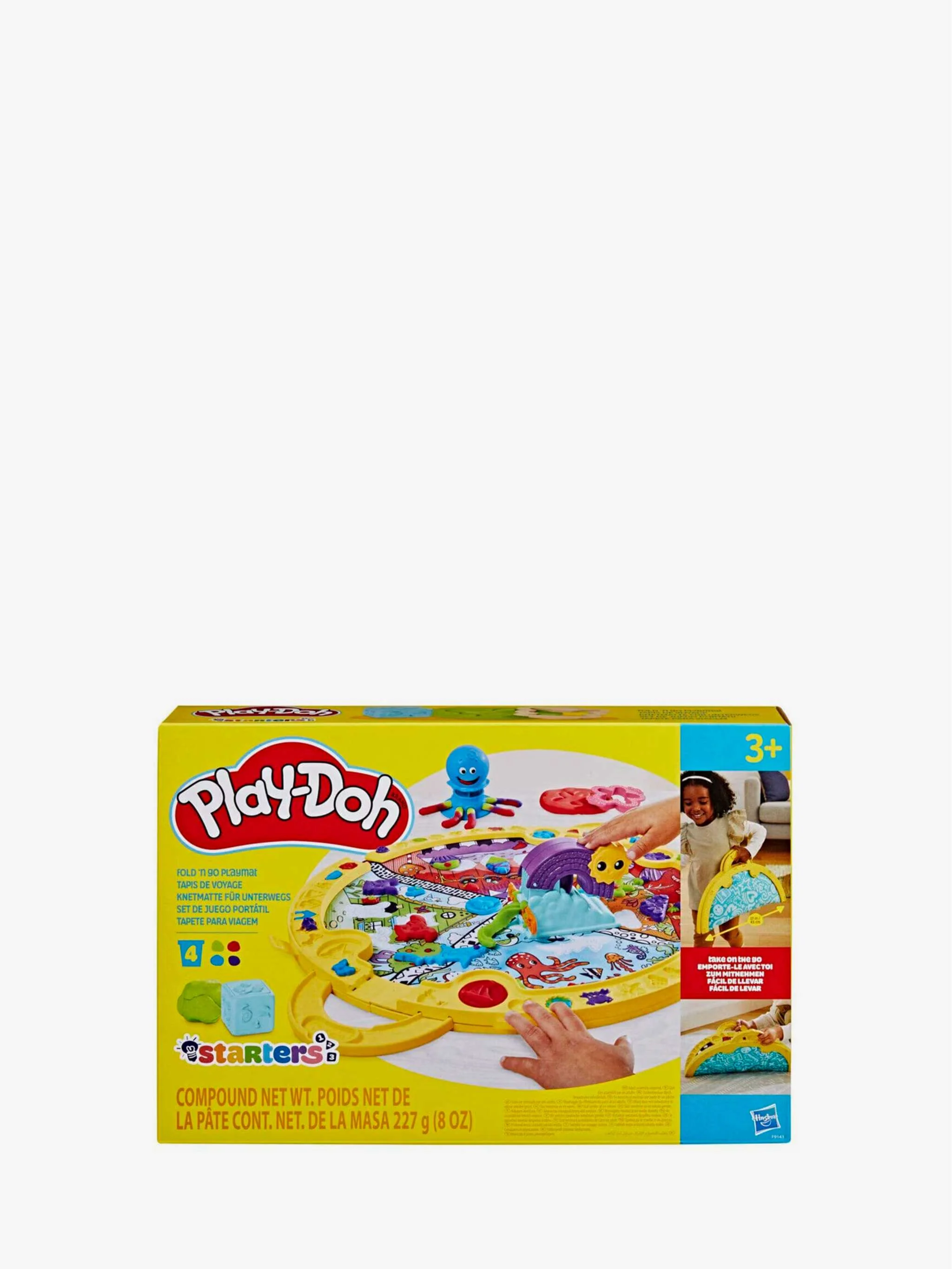 Juguete Play-Doh Starters Set de juego portátil, iniciación al modelado y creatividad, para Niños