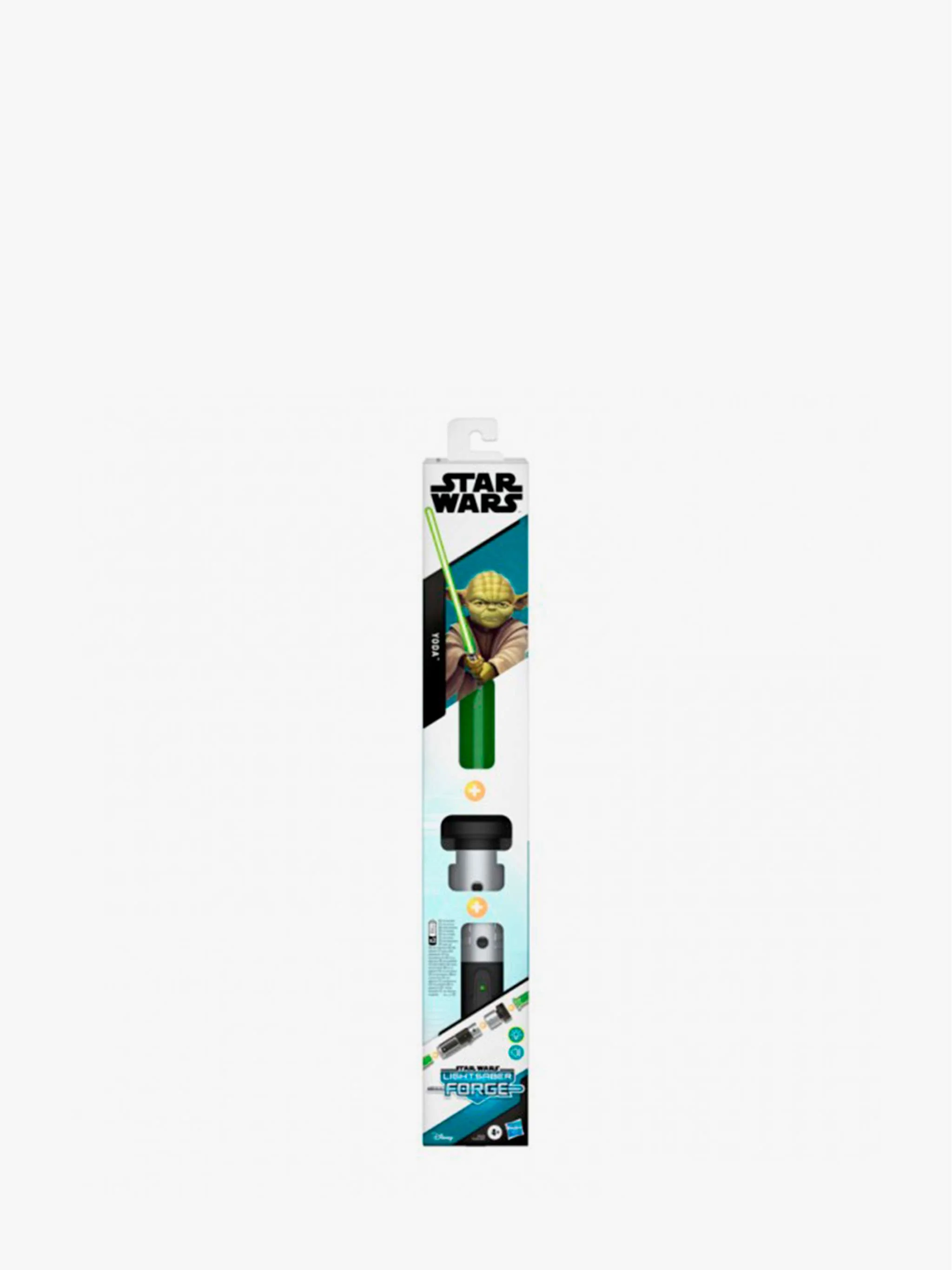 Juguete Star Wars Forge Electronic Light Saber - Yoda, sable electrónico con sonido y efectos, para Niños