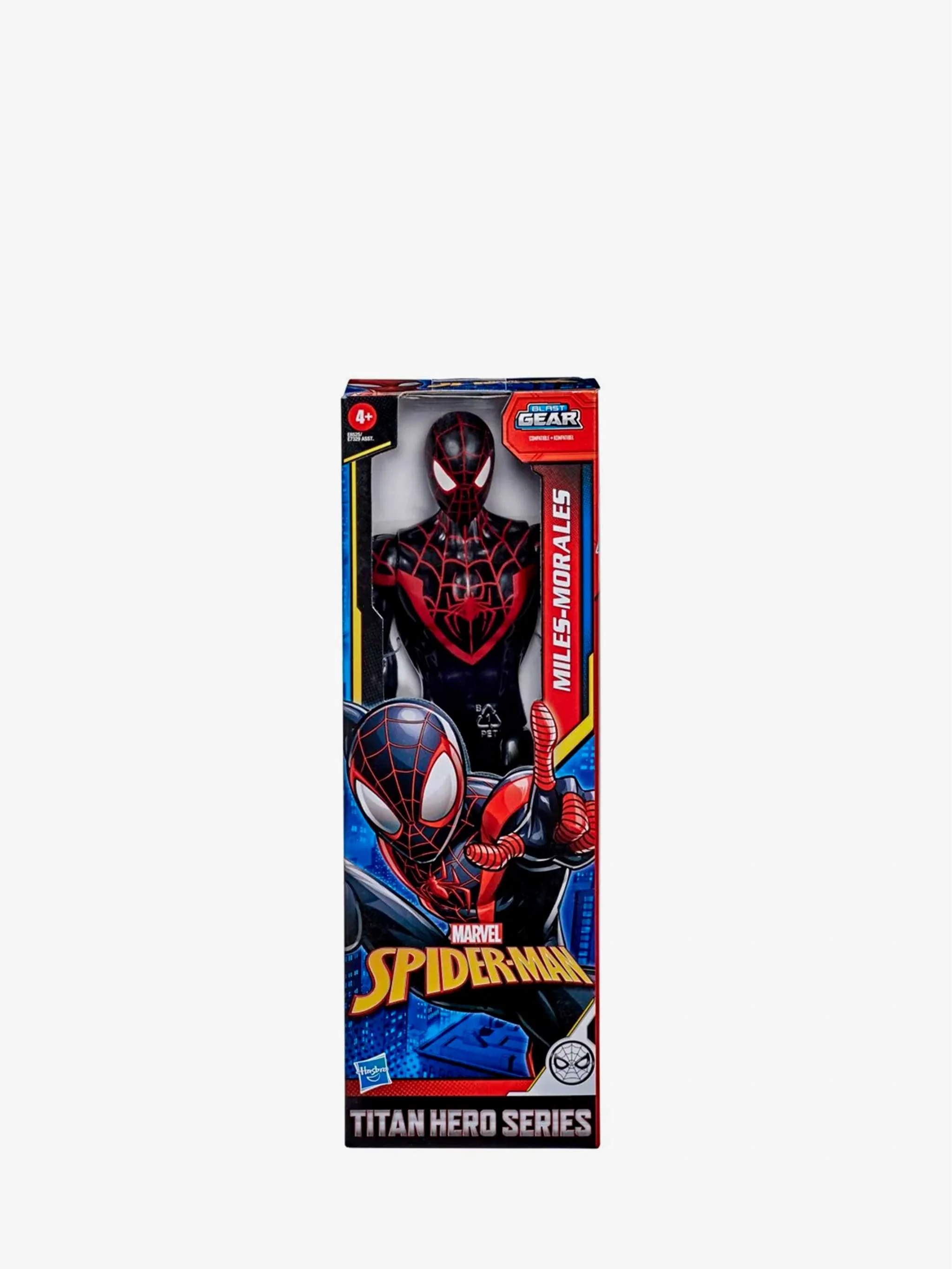 Juguete Titan Web Warriors - Black Spiderman, figura de acción y colección, Para Niño