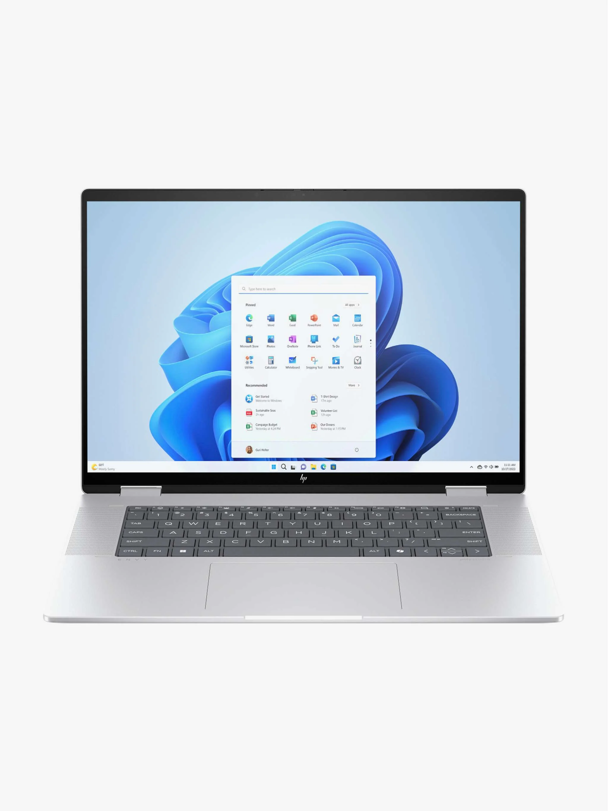 Laptop, HP Envy x360 16-ac0023dx 2 en 1 táctil, Windows 11 Home y diseño premium