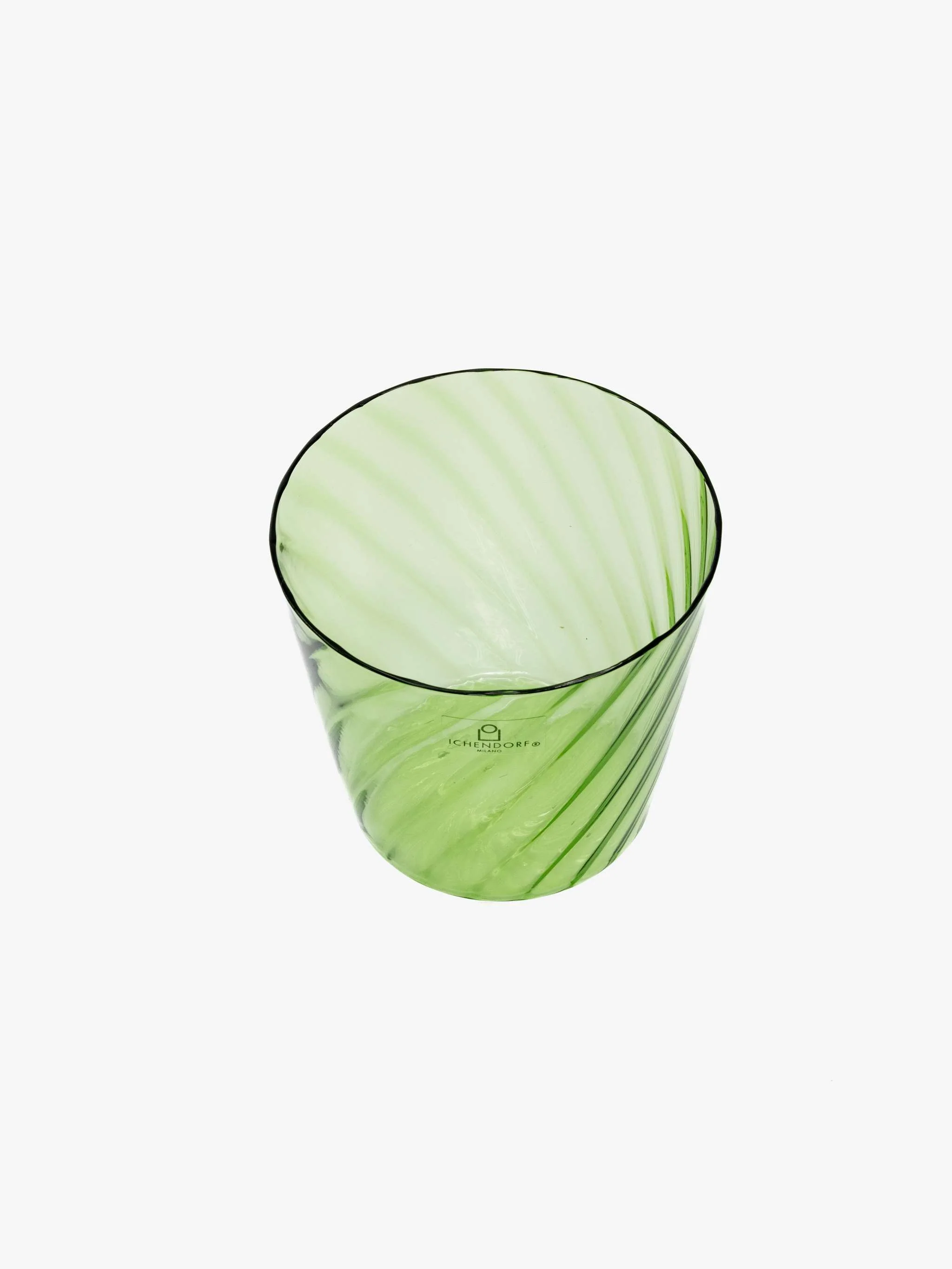 Vaso canal grande, color verde - Image 2