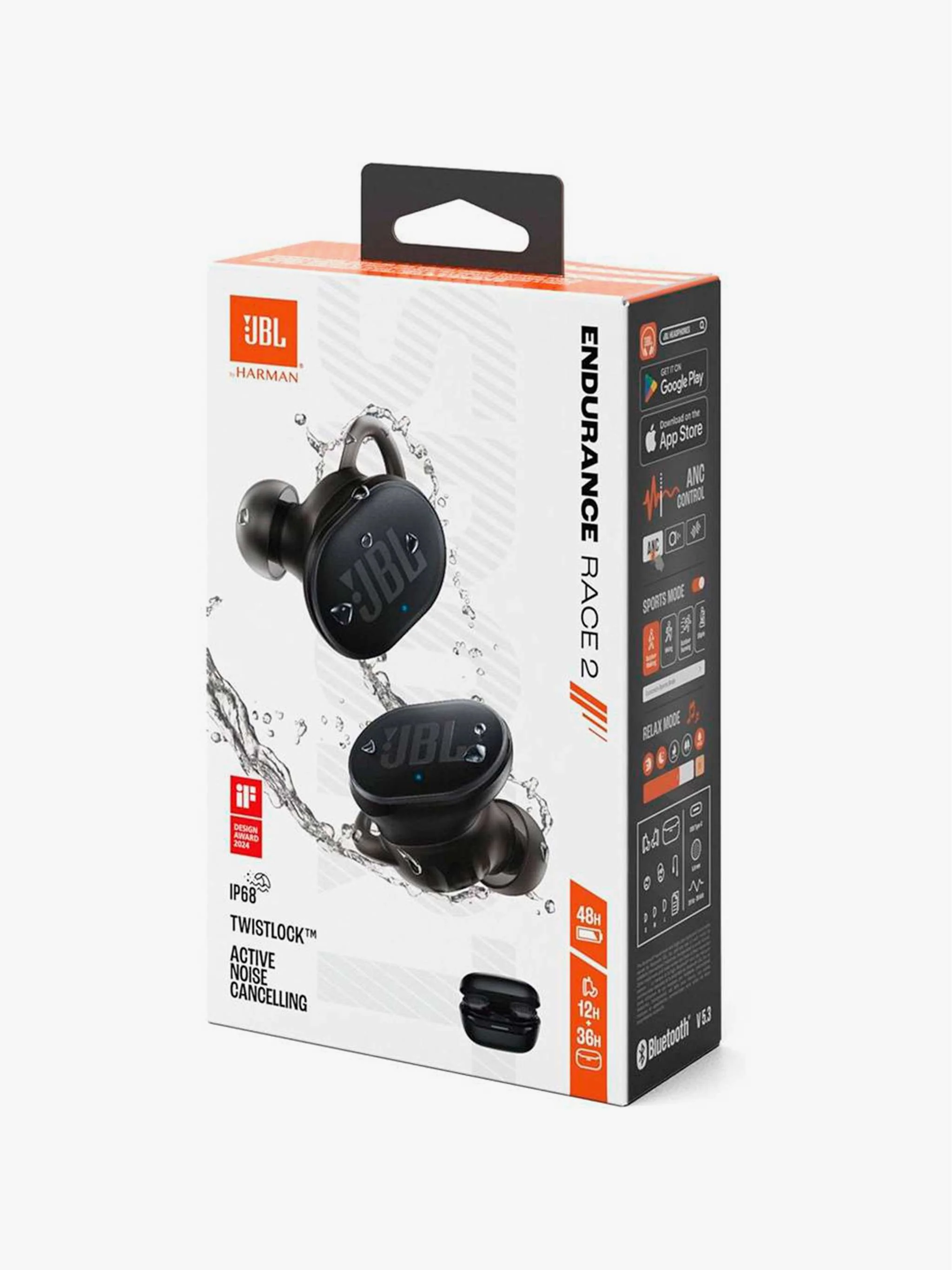 Audífonos JBL Endurance Race 2, deportivos, true wireless y resistentes al agua - Image 3