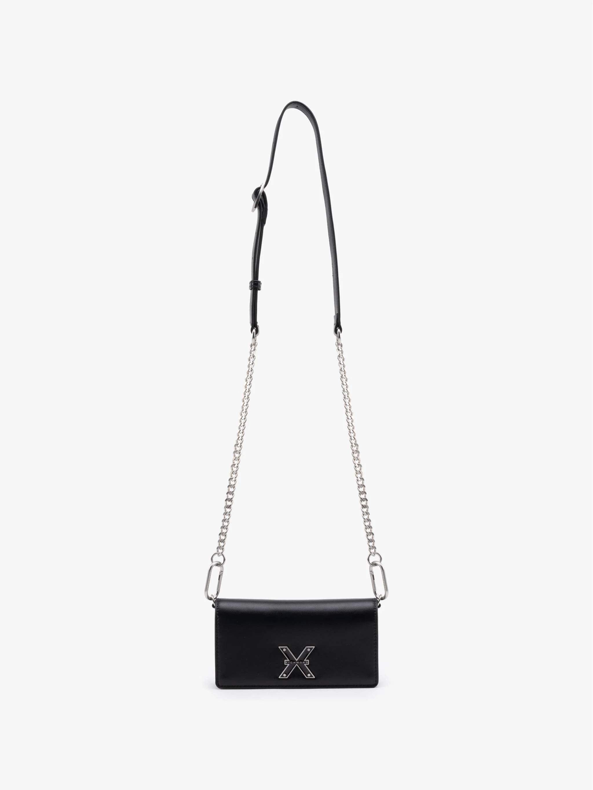 Bolso de hombro conaslik, color negro, para Damas