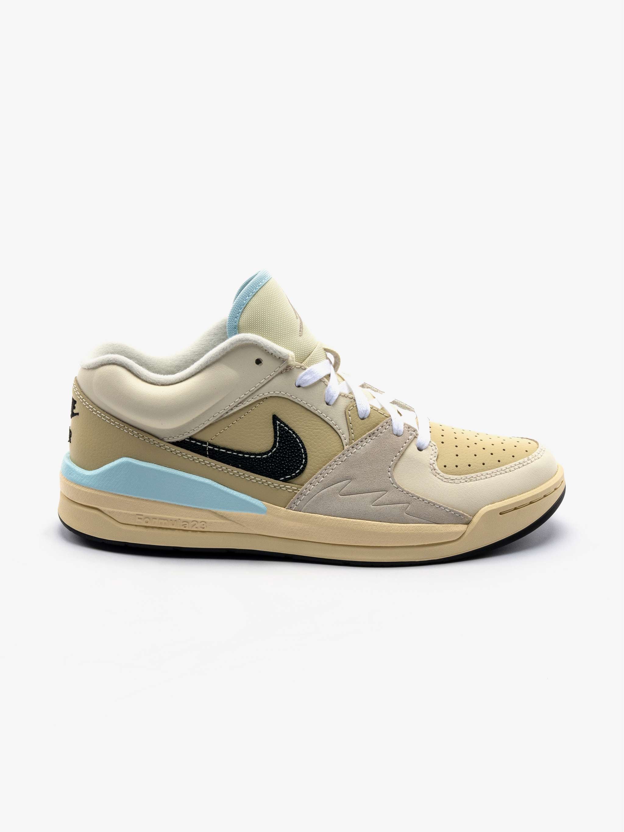 Zapatos deportivos Jordan Stadium 90 Cn, color khaki con azul, para Caballeros