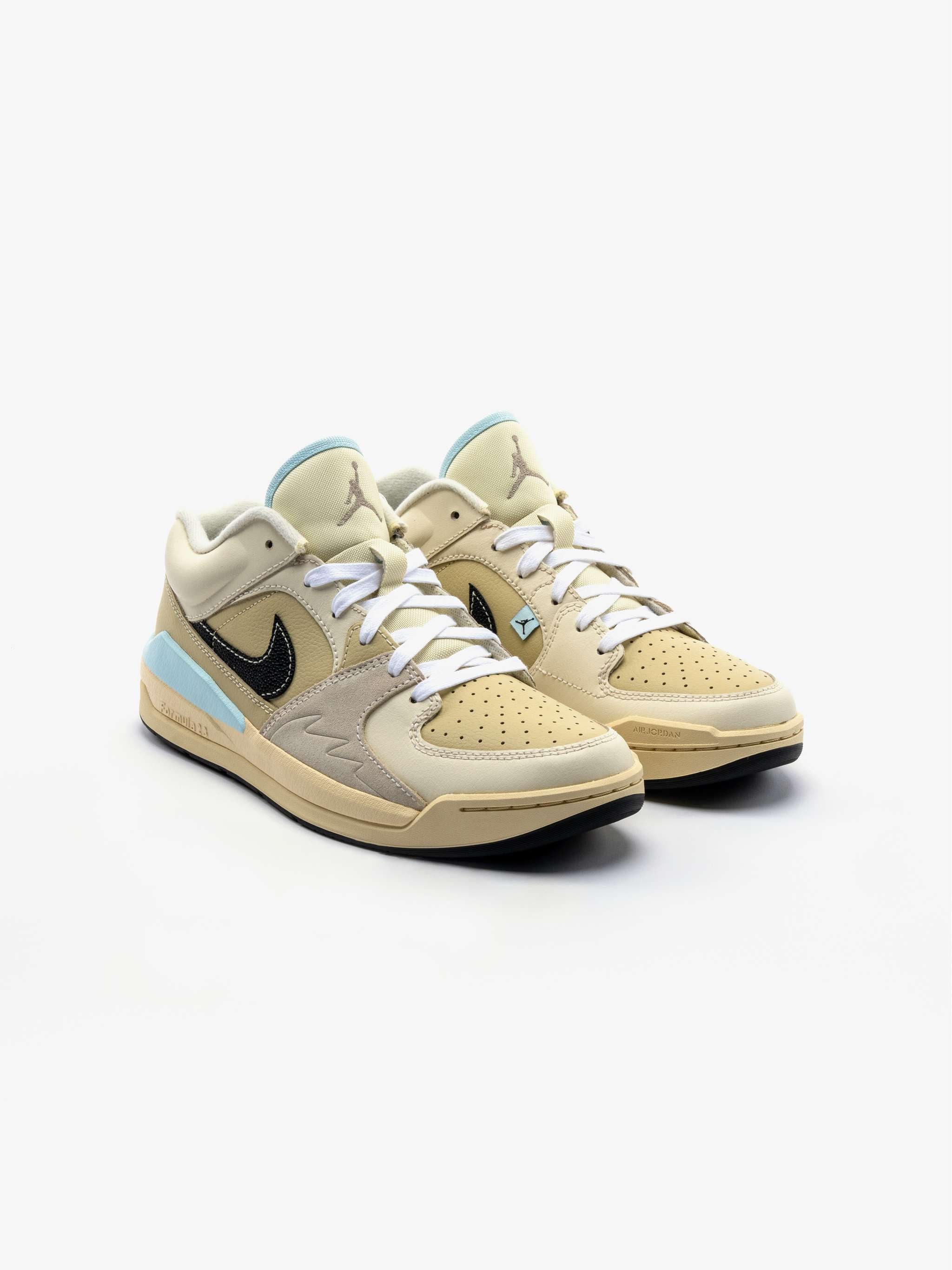 Zapatos deportivos Jordan Stadium 90 Cn, color khaki con azul, para Caballeros - Image 2