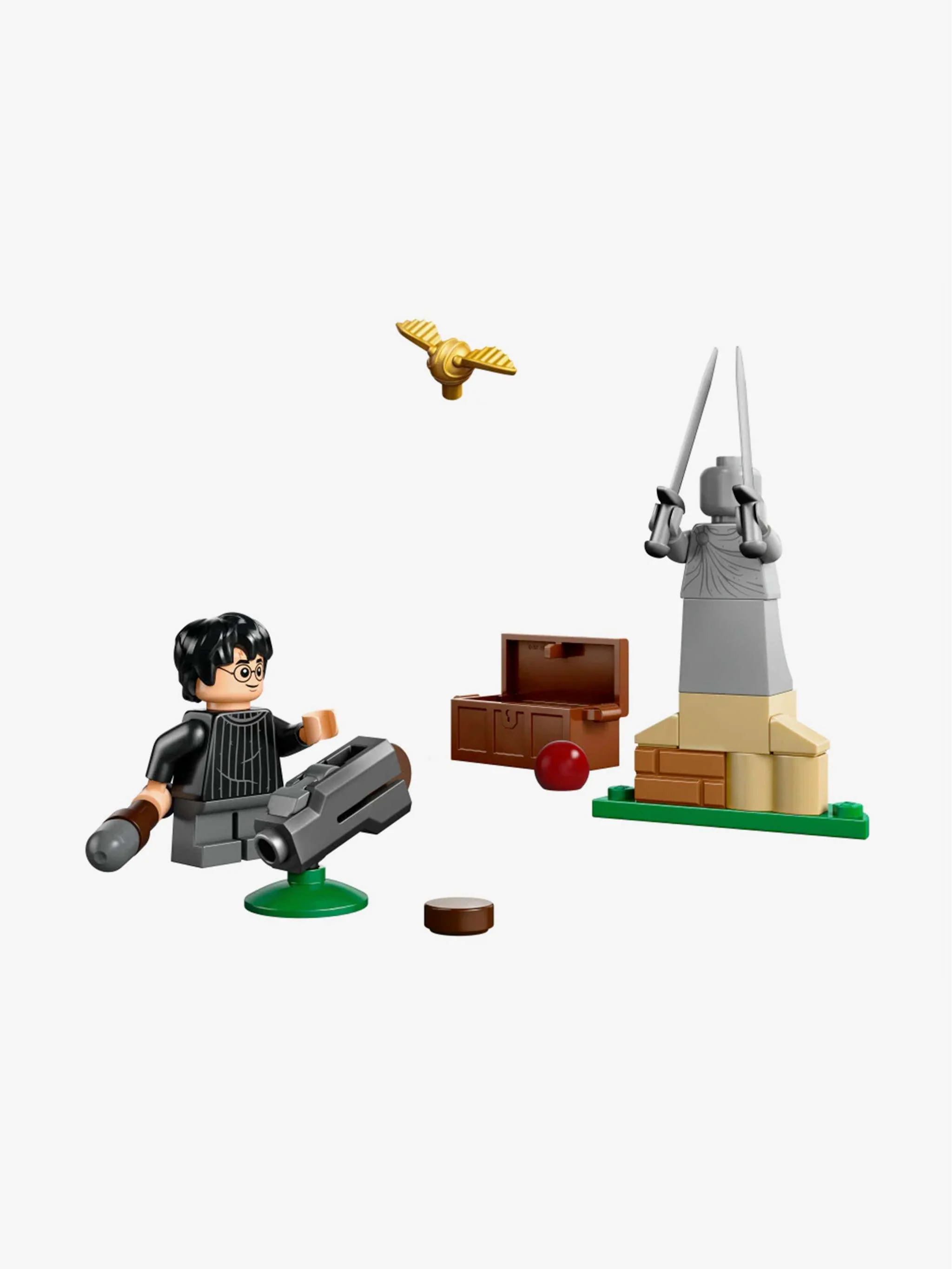 Juguete  Harry Potter TM - Quidditch Lesson, construcción temática y juego de aventura, para Niños
