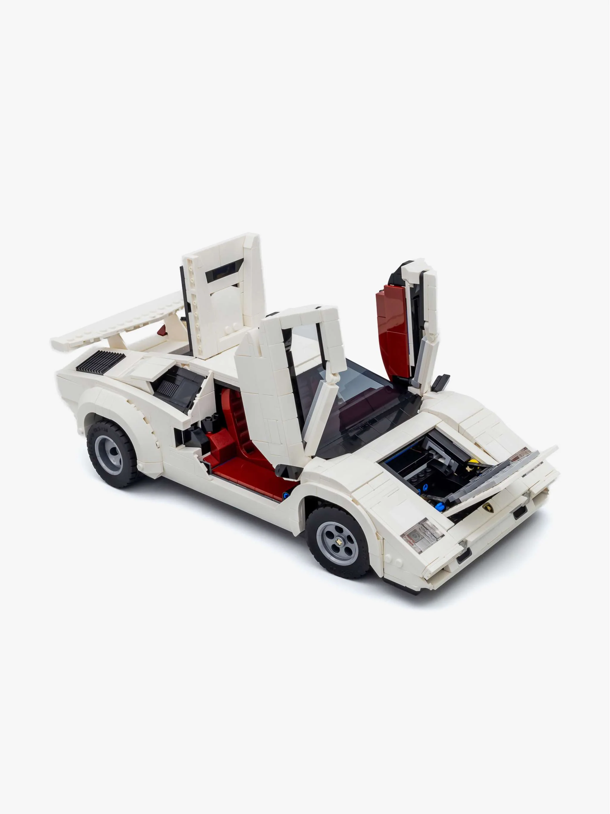 Juguete  Icons - Lamborghini Countach 5000 Quattrovalvole, construcción de coche icónico y exhibición, para Niños - Image 2