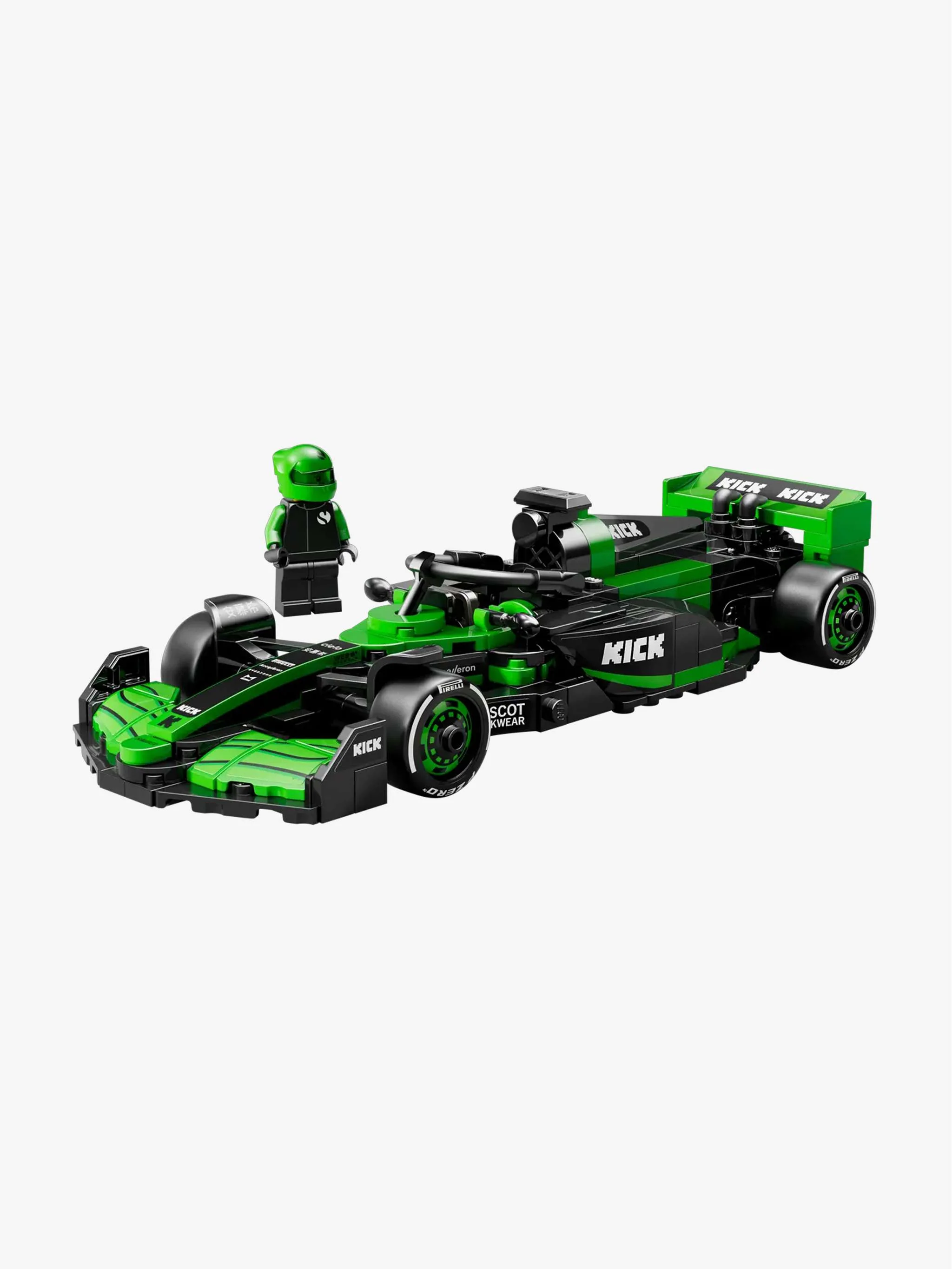Juguete  Speed Champions - KICK Sauber F1 Team C44 Race Car, construcción de coche de carreras y colección, para Niños